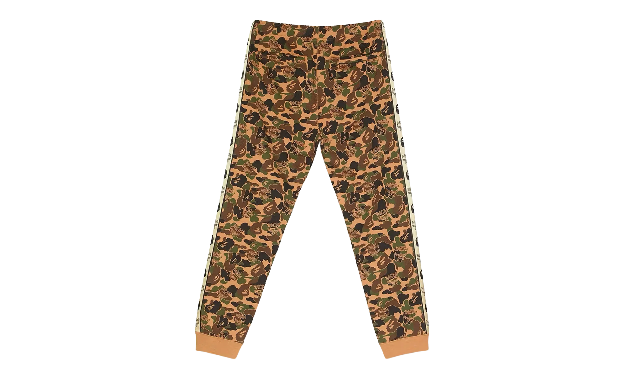 BAPE x MCM Camo Slim Sweatpants "Brown" BXMCSB - Image 2