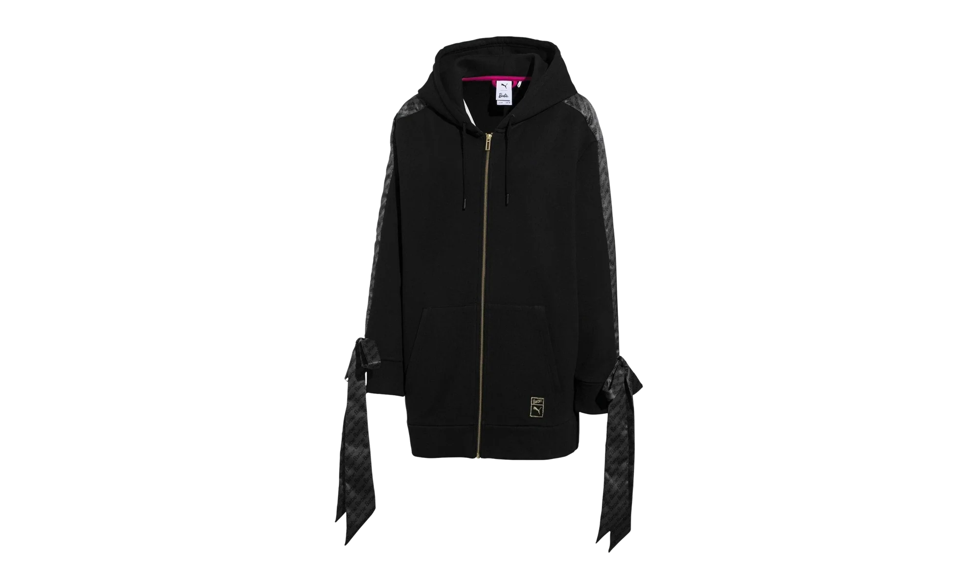 Barbie Full Zip Hoodie WMNS "Puma Black" 576768 01