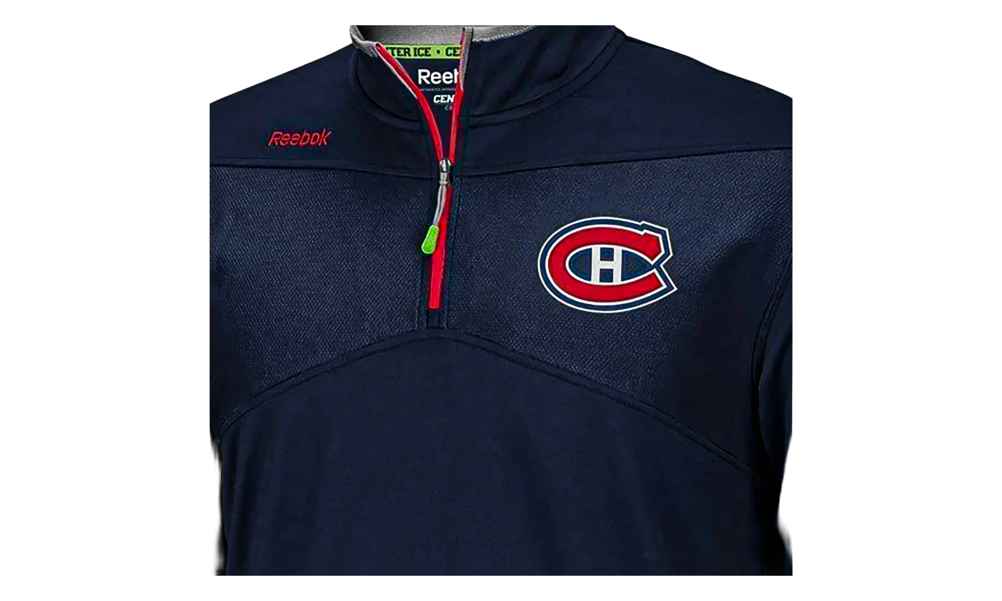 Baselayer 1/4 Zip Pullover "NHL Montreal Canadiens" M95071 - Image 2