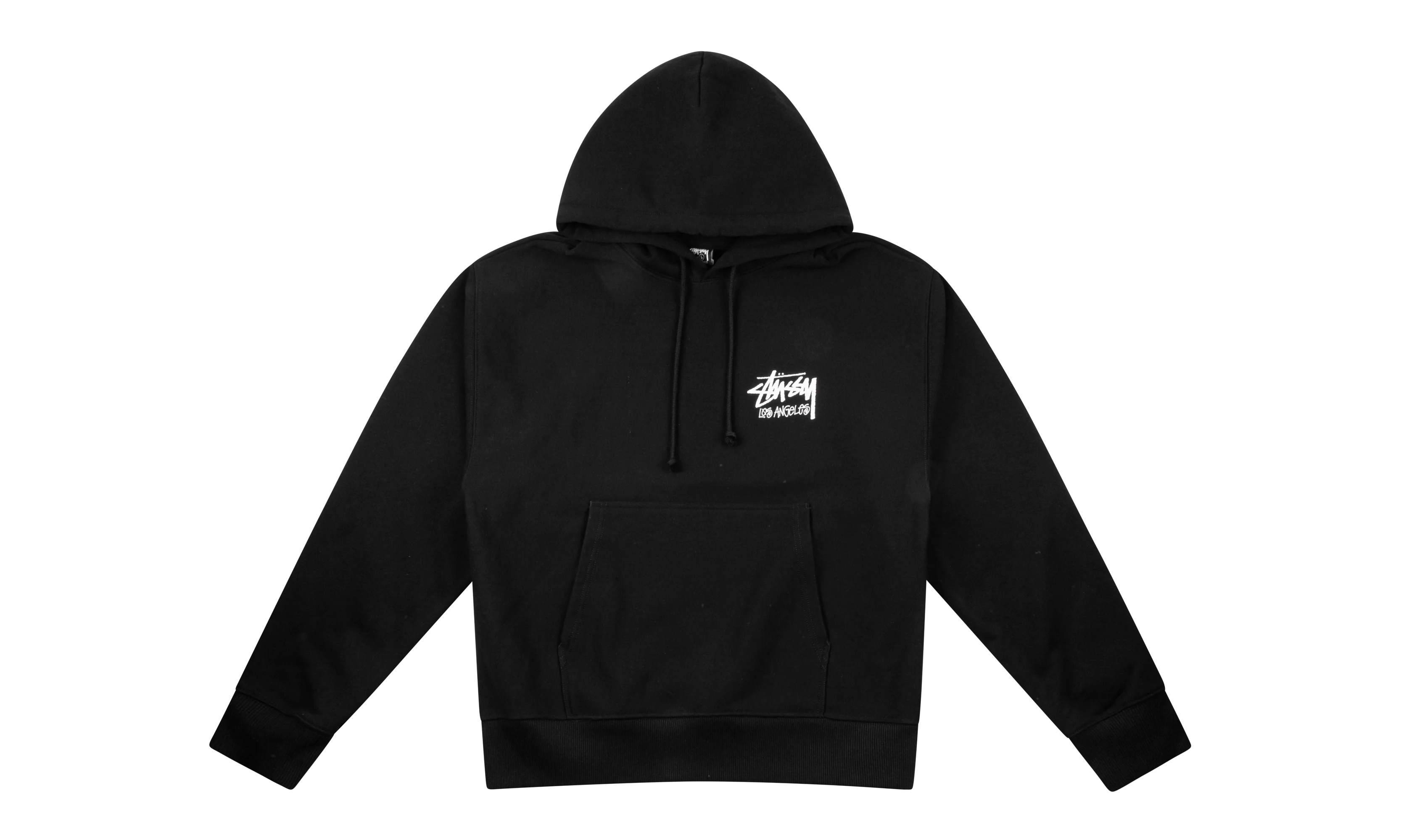 Basic Hoodie "Los Angeles Exclusive - Black" STUS65