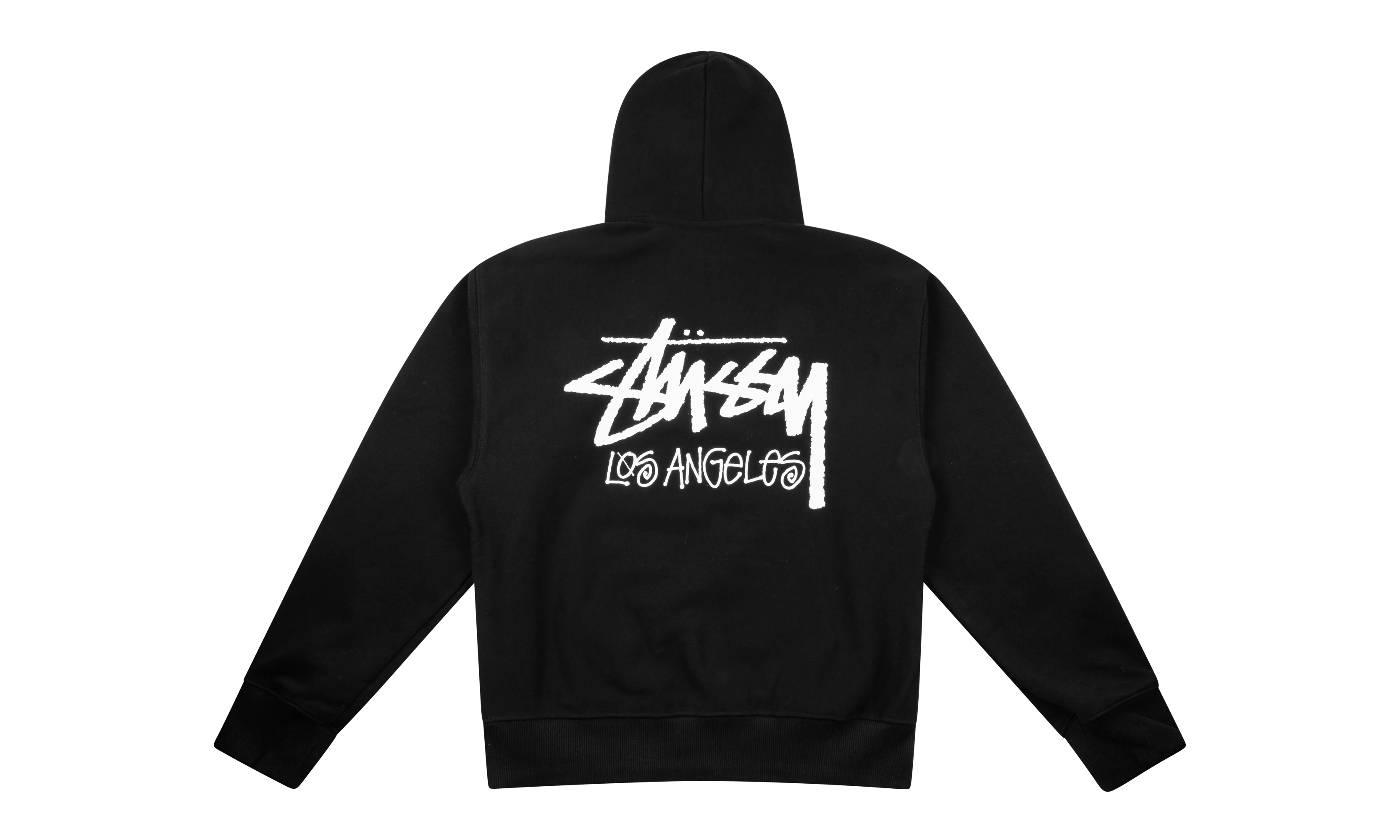 Basic Hoodie "Los Angeles Exclusive - Black" STUS65 - Image 2