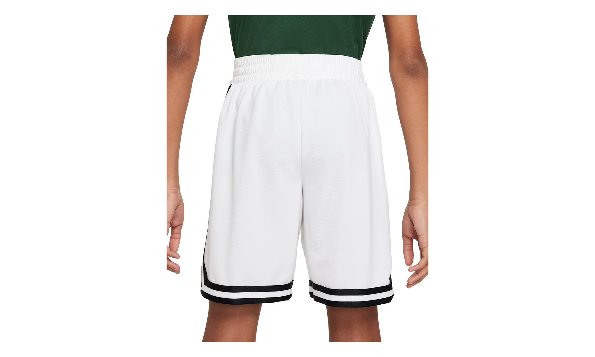 Basketball Shorts GS "White Black" FJ6802 100 - Image 2