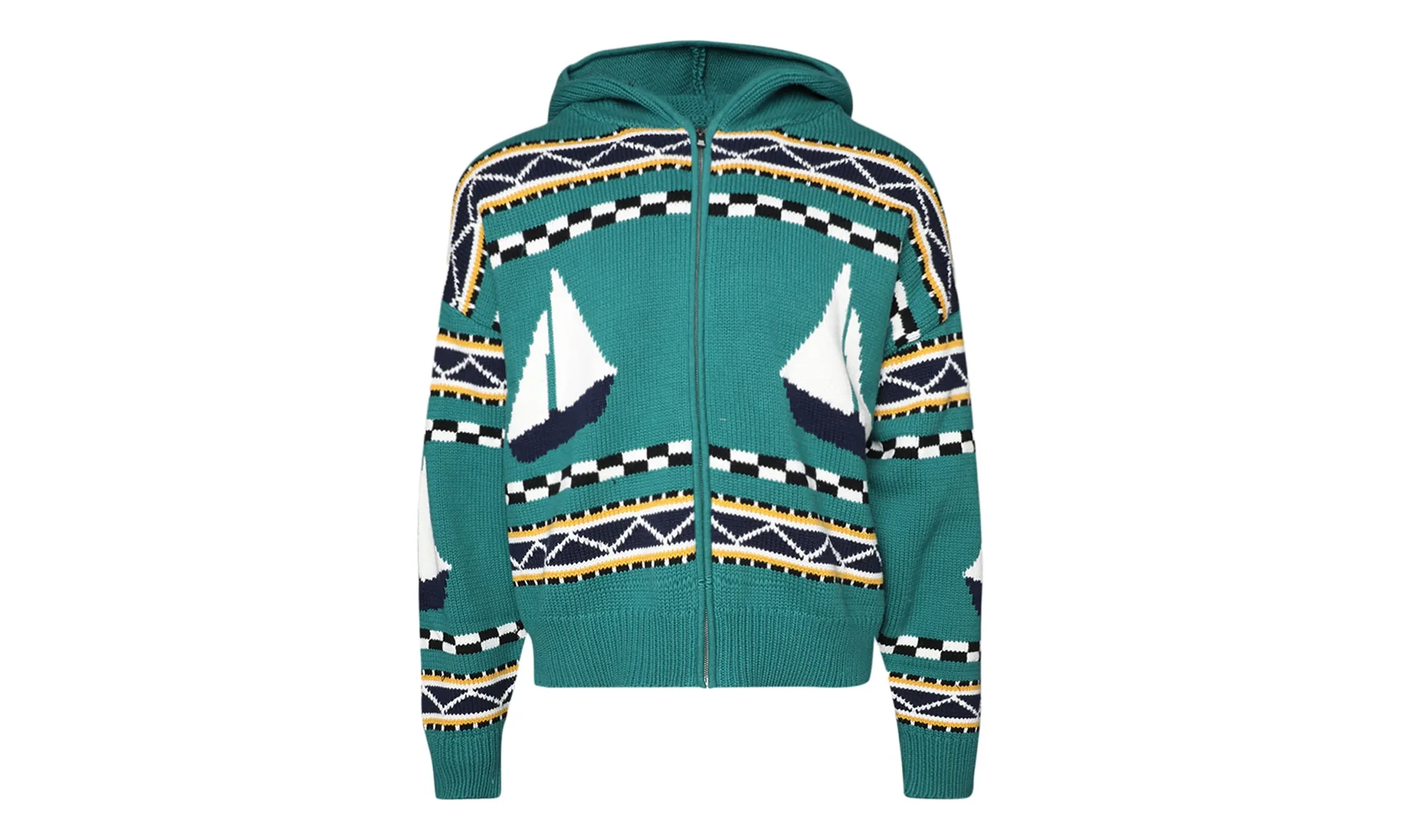 Bateau Knit Zip‑Up "Blue" RHPS24SW03504147