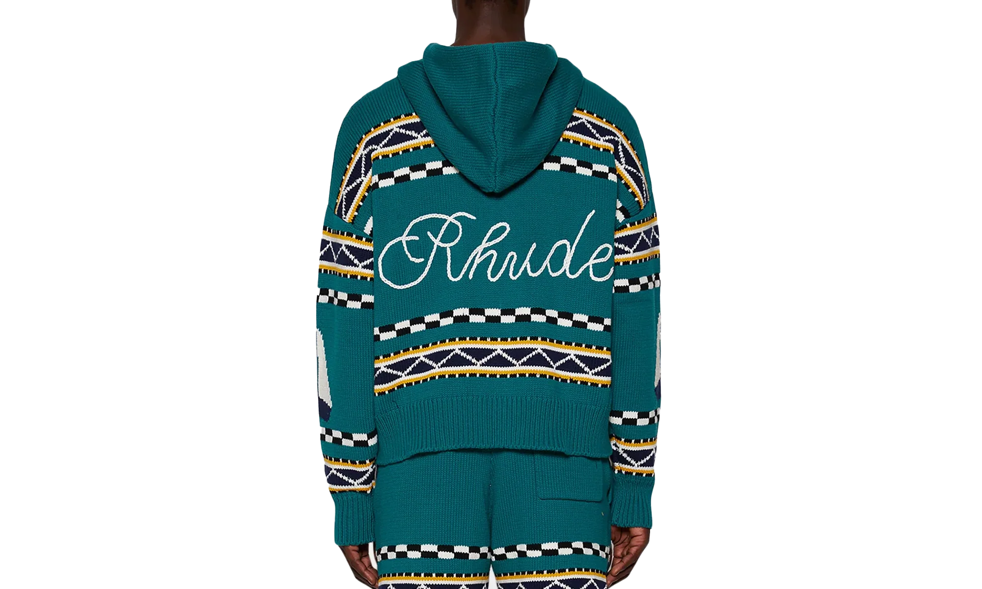Bateau Knit Zip‑Up "Blue" RHPS24SW03504147 - Image 2
