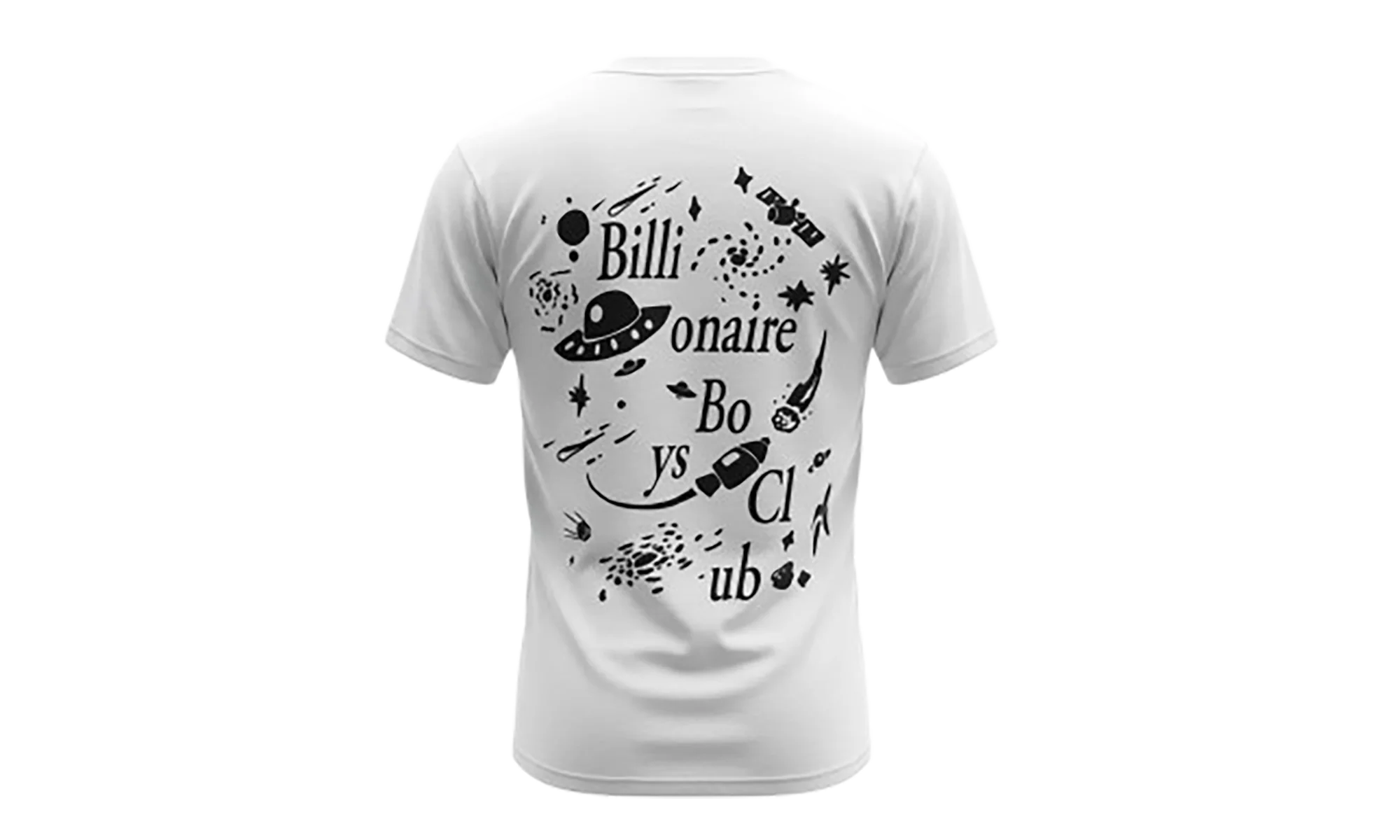 BB Solar System Short Sleeve Tee "White" 861 1200 White - Image 2