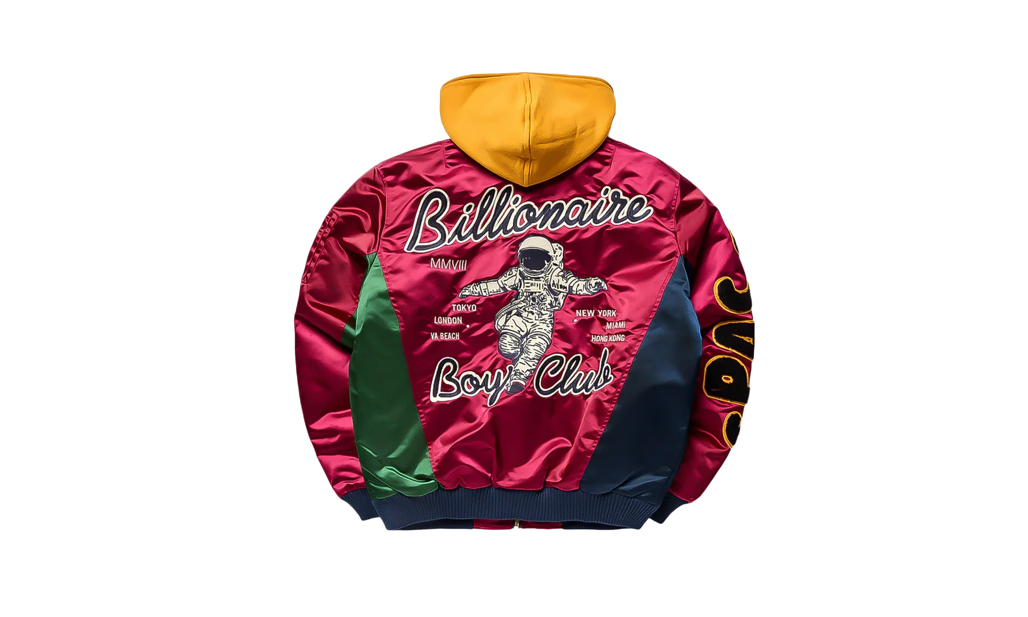 BB Space Suit Bomber Jacket "Rhododendron" 851 9401 RHOD - Image 2