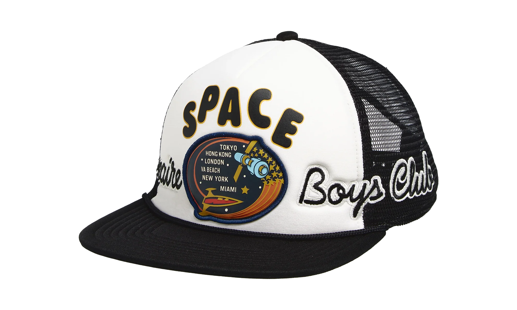 BB Space Trucker Hat "Black" 851 9801 BLK - Image 3