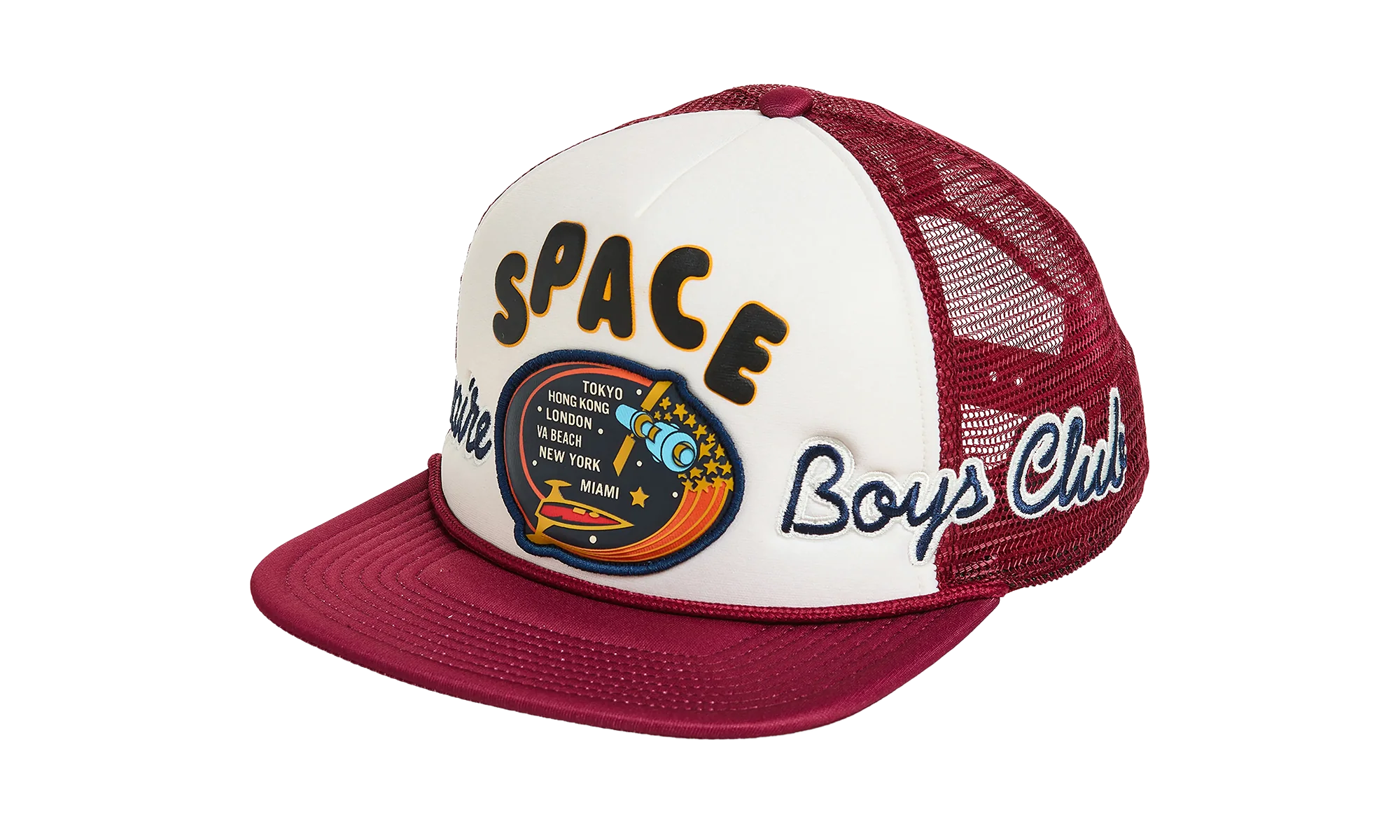 BB Space Trucker Hat "Rhododendron" 851 9801 RHOD - Image 3