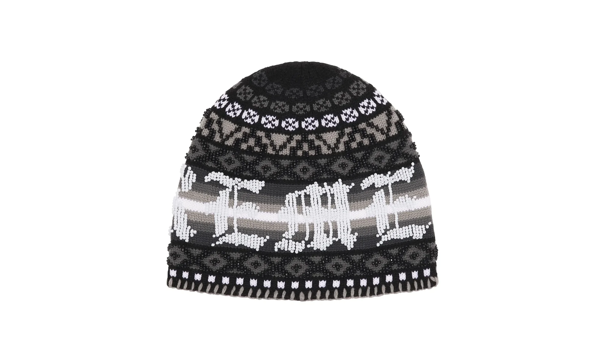 Beaded Beanie "Black" SU26840 - Image 2