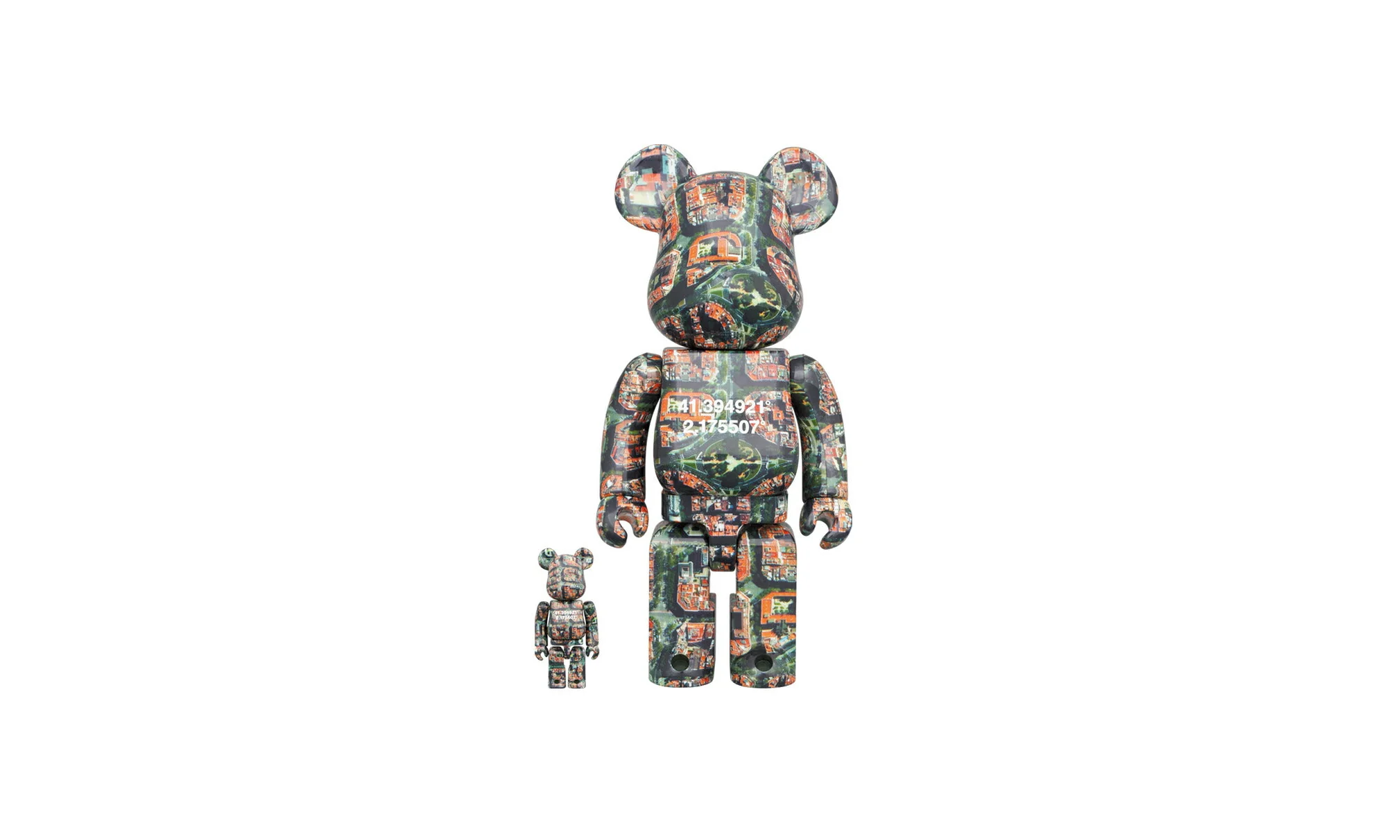 Bearbrick Benjamin Grant Overview Barcelona "100% & 400%" 4530956599663