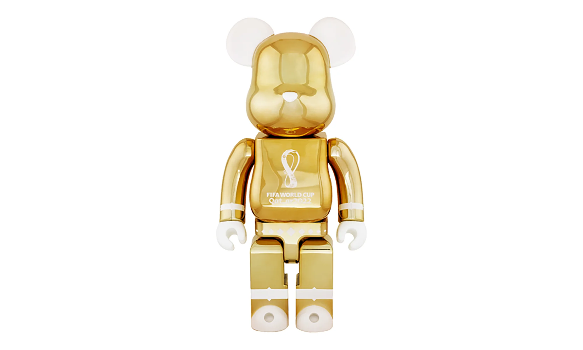 Bearbrick FIFA World Cup Qatar 2022 "Gold - 1000%" MEDI3038