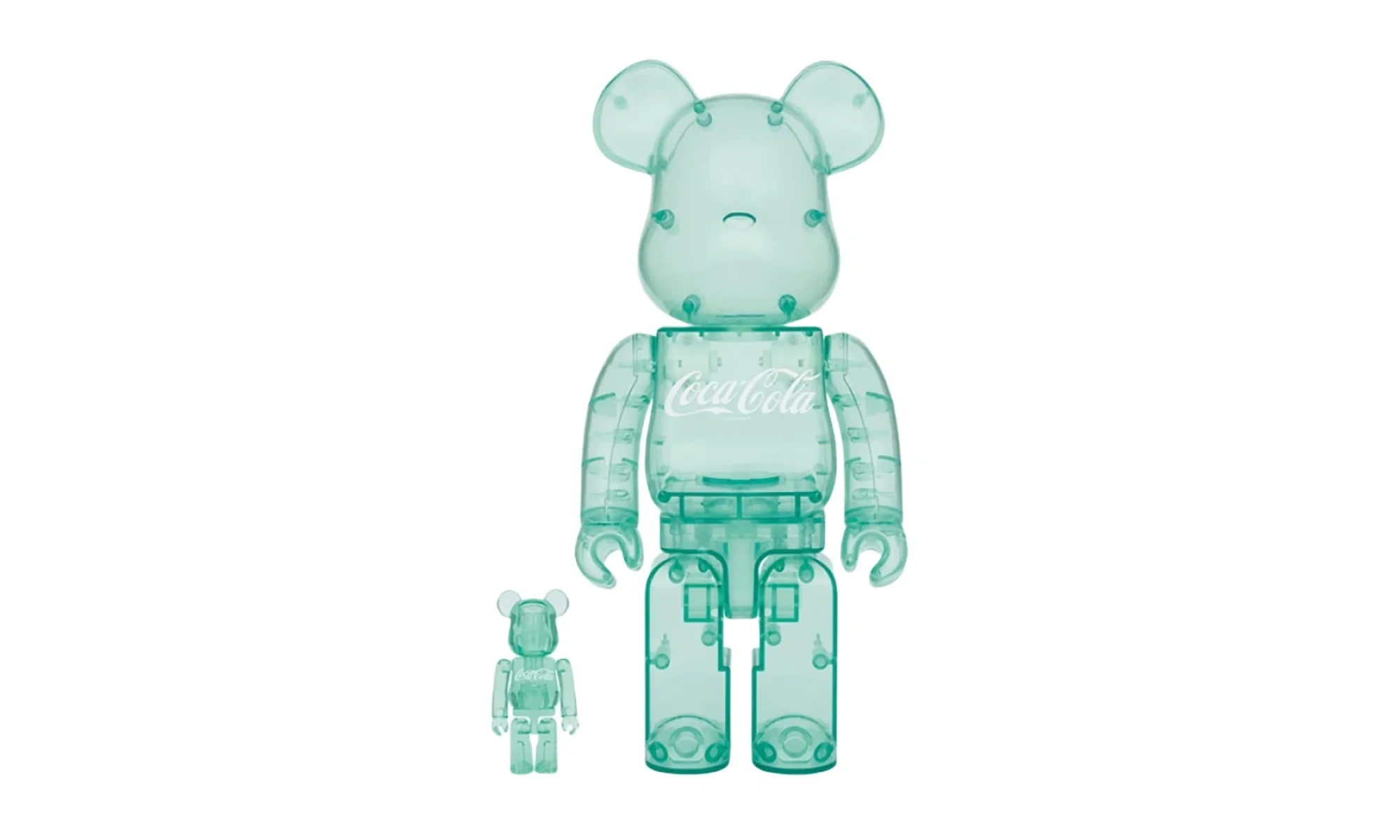 Bearbrick x Coca-Cola Georgia Green "100% & 400% Set" MEDI3029