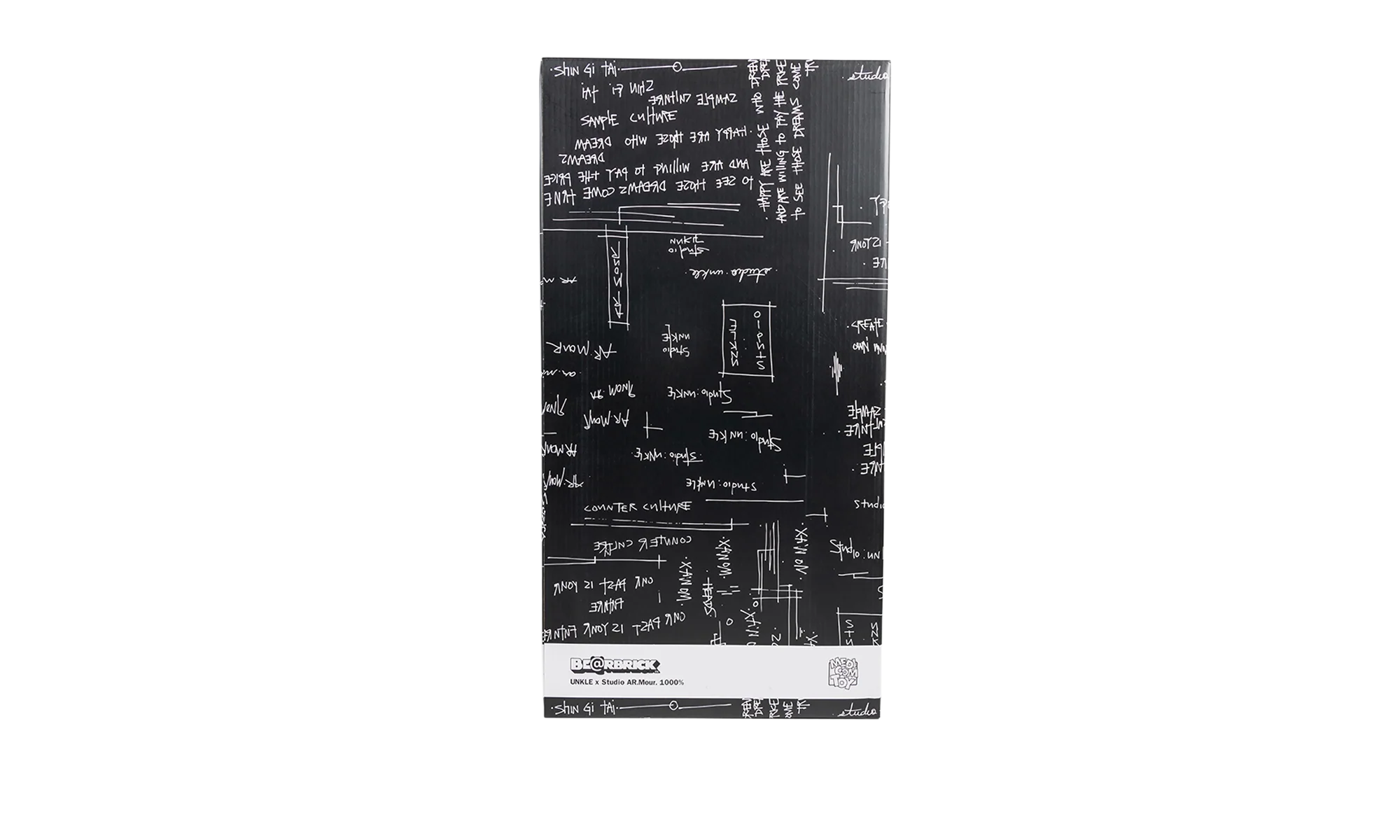Bearbrick x UNKLE x Studio Ar.Mour. "1000%" MEDI0168 - Image 4