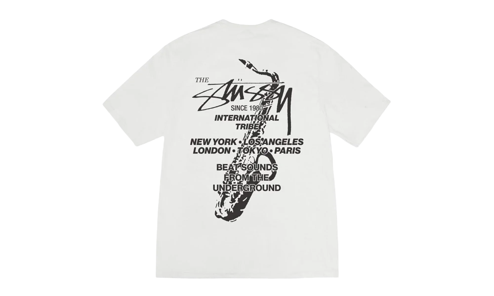 Beat Sounds Pigment Dyed T-Shirt "Natural" STUS369 - Image 2