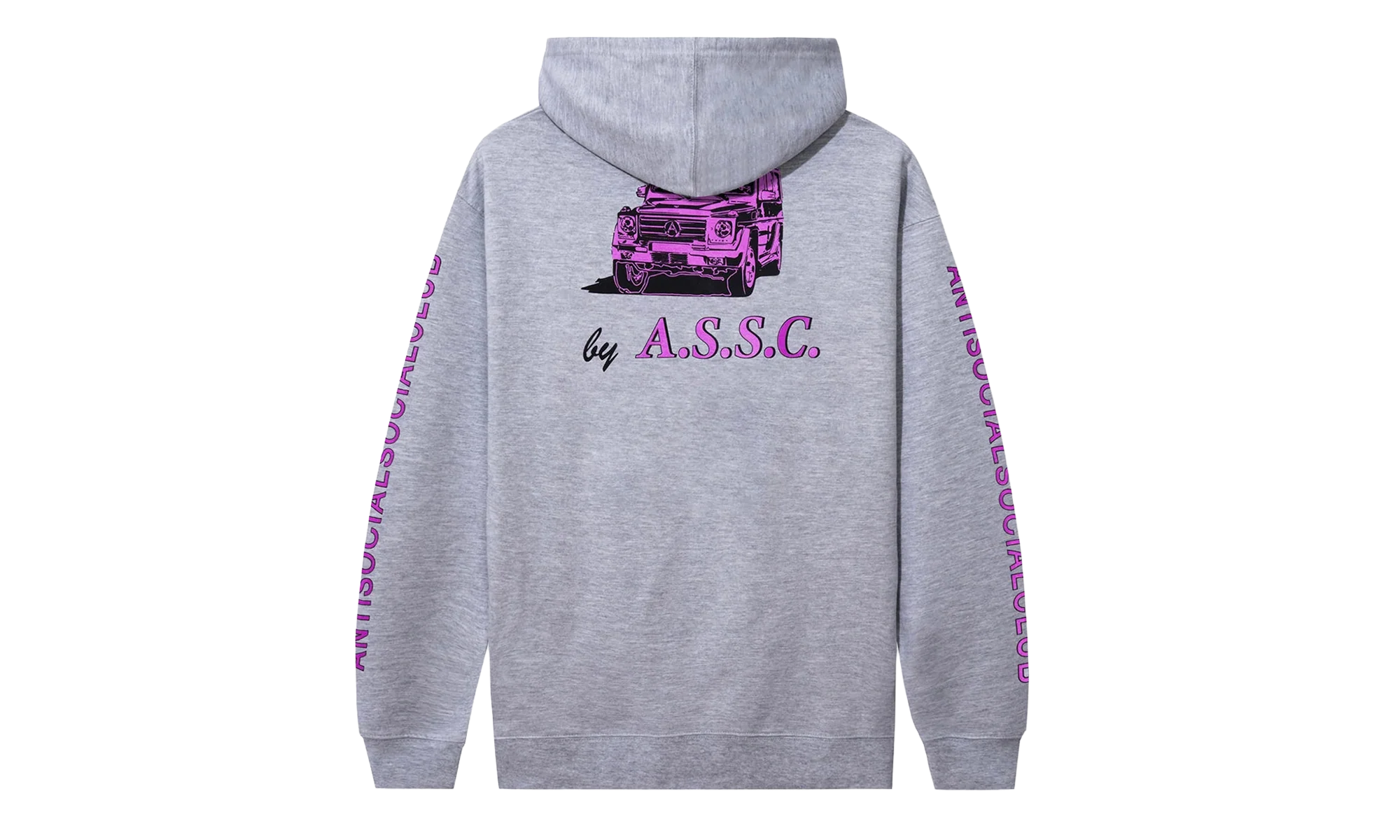 Berlin Alt Heather Hoodie "Grey" ANTSOC BERLIN - Image 2