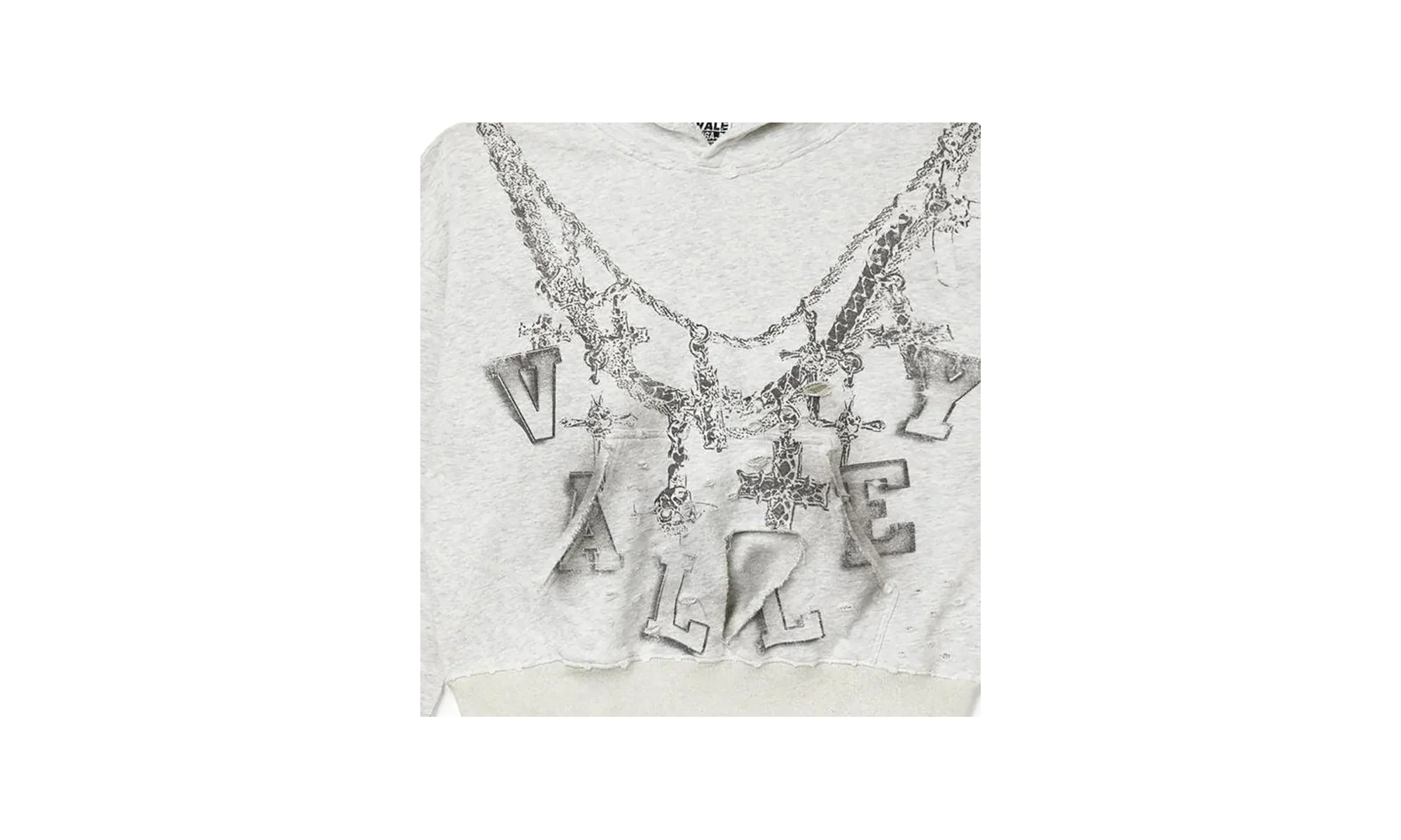 Big Chain Hoodie "Grey" 10066096 - Image 2