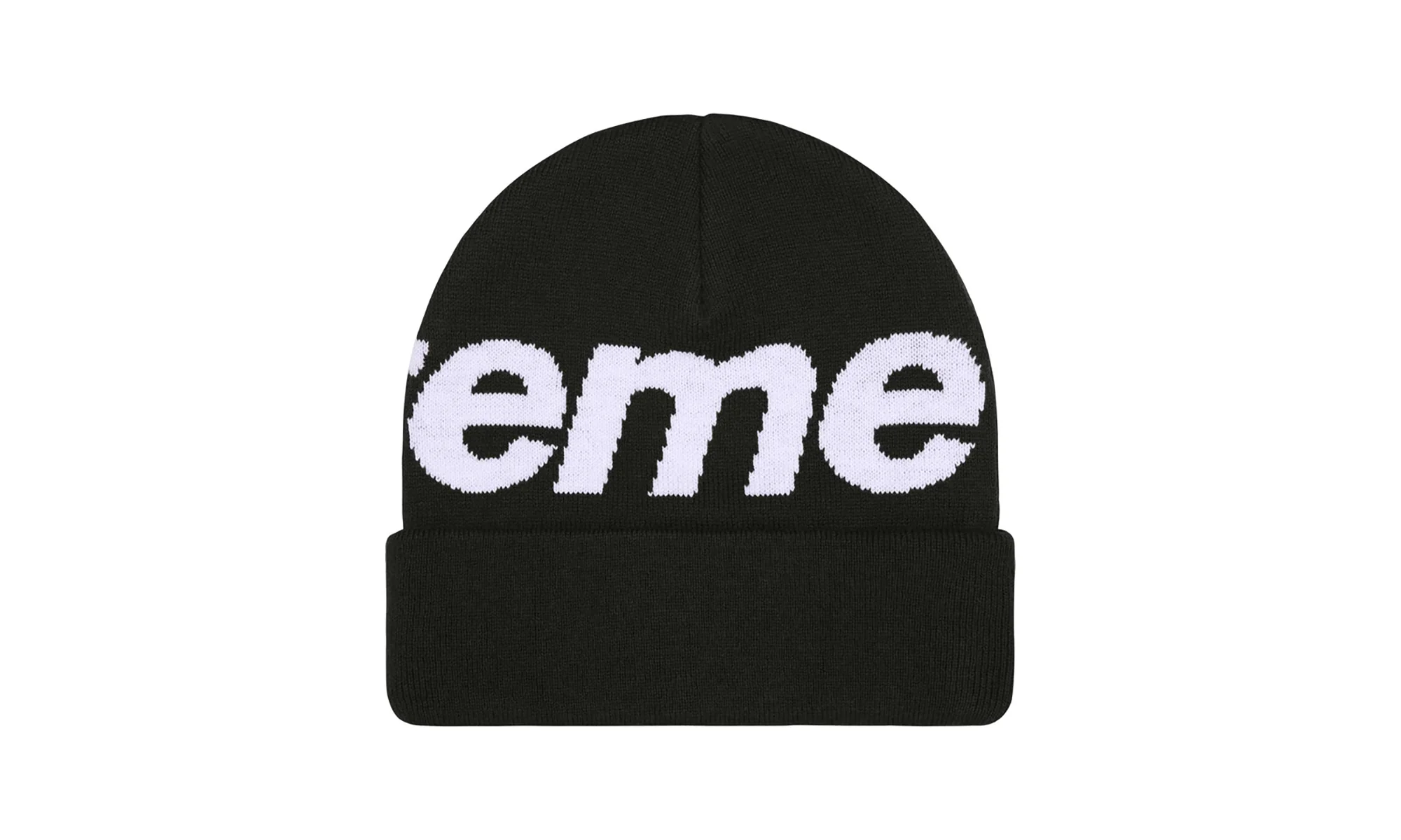 Big Logo Beanie "FW25 - Black" SU26852 - Image 2
