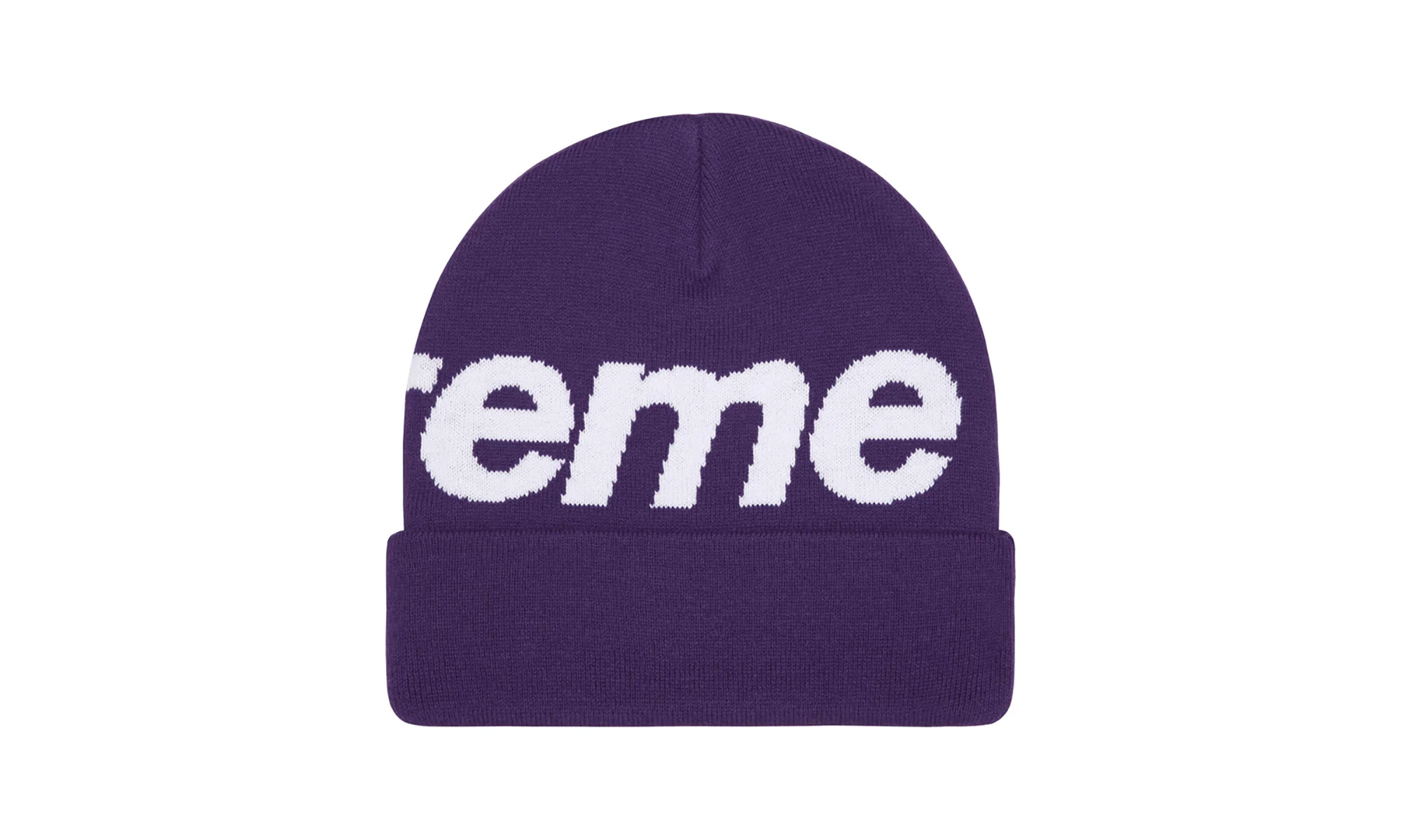 Big Logo Beanie "FW25 - Purple" SU26855 - Image 2