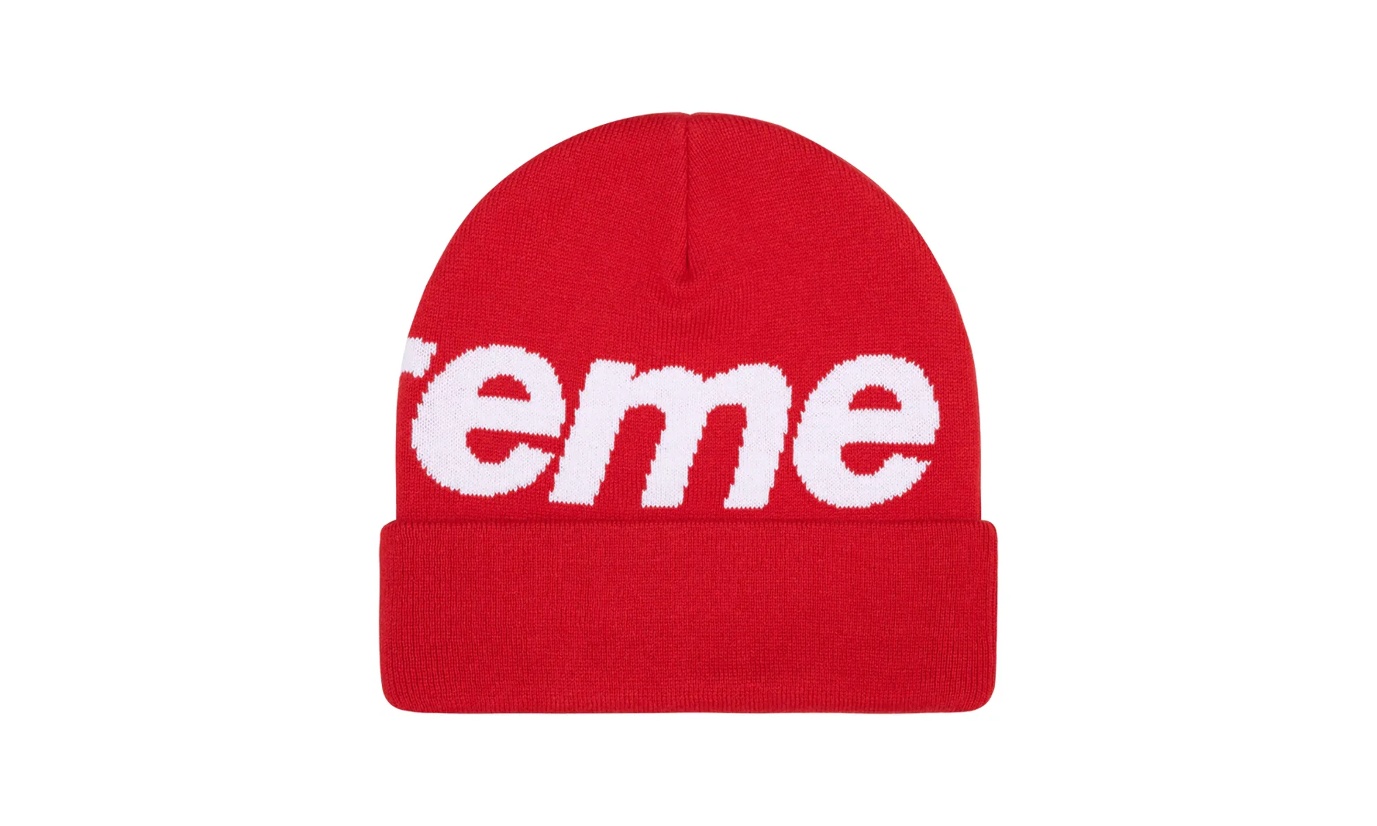 Big Logo Beanie "FW25 - Red" SU26853 - Image 2