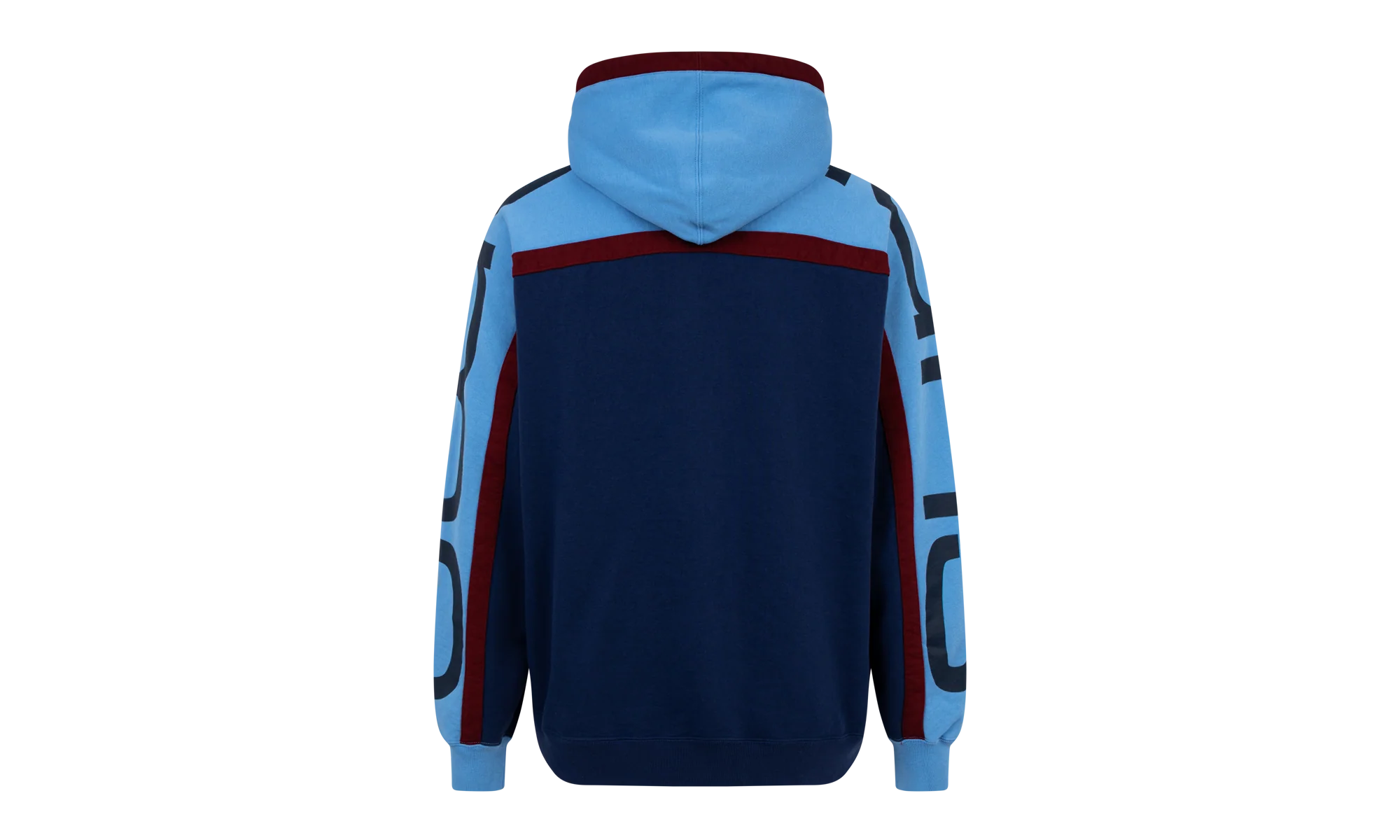 Big Logo Paneled Zip Up Hoodie "FW20" SU9885 - Image 3