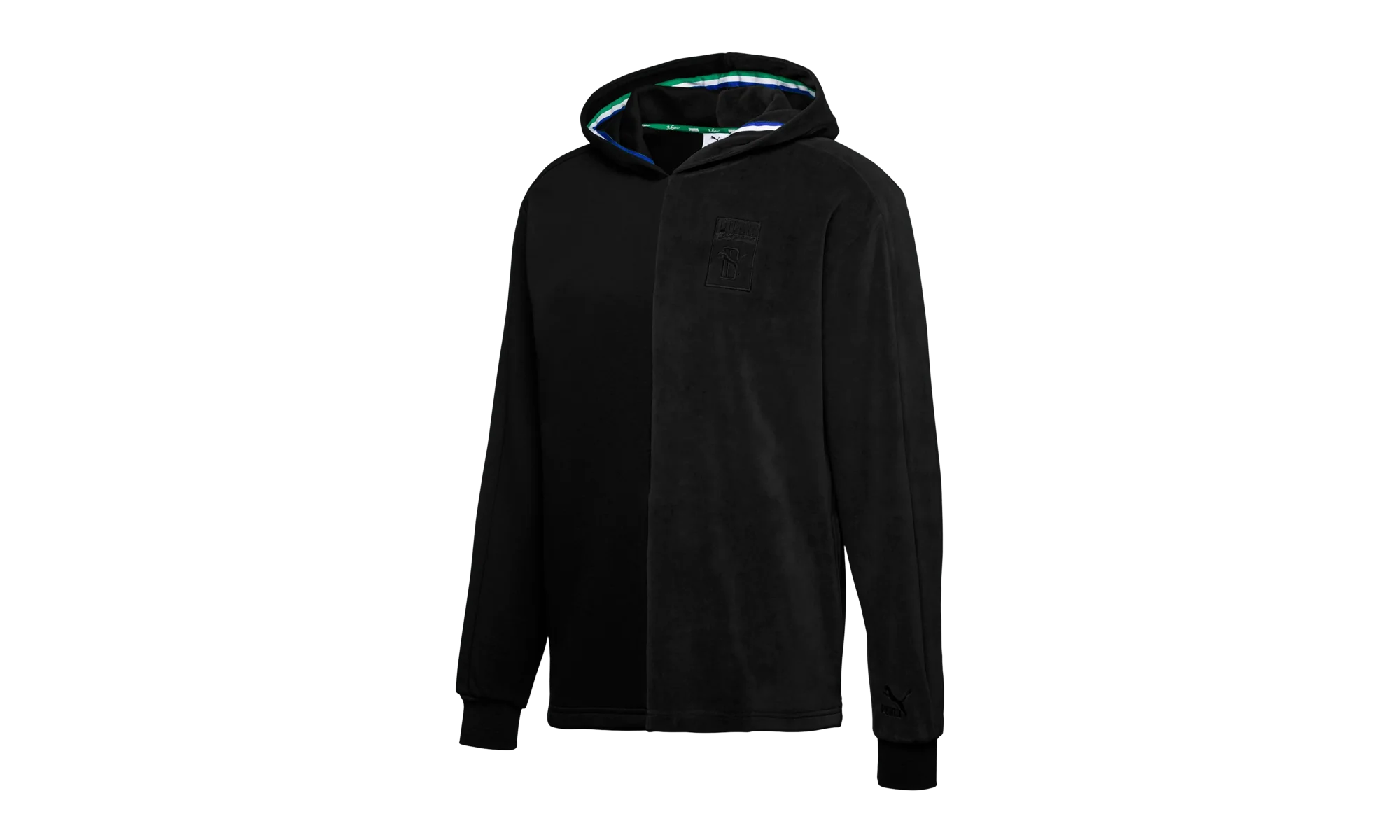 Big Sean Velour Hoodie "Black" 575923 01
