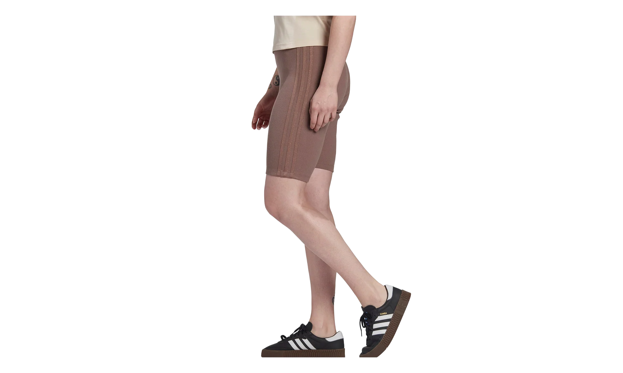 Biker Shorts WMNS "Trace Brown" GM6689 - Image 2