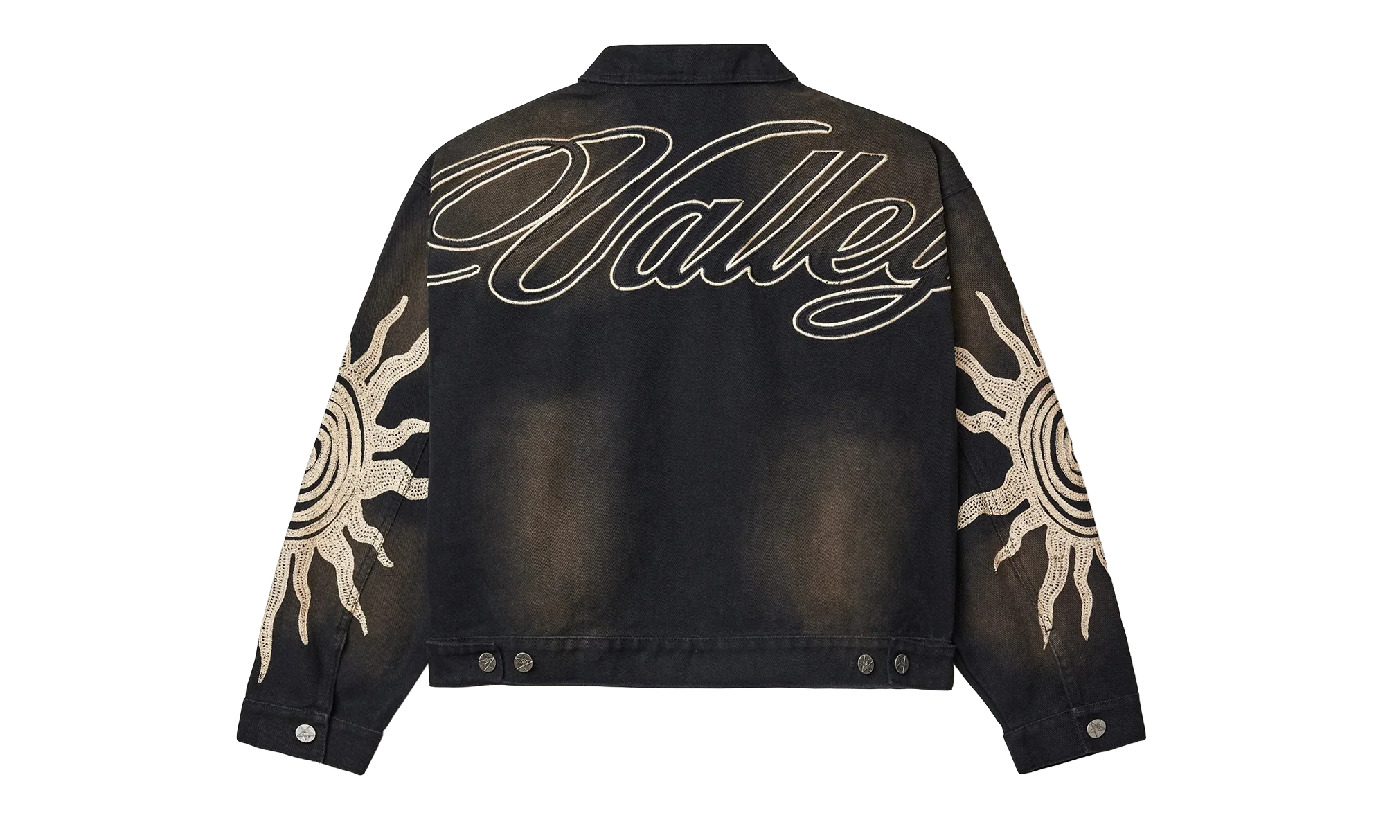 Black Sun Jacket "Black" VALE 12 008 BK - Image 2