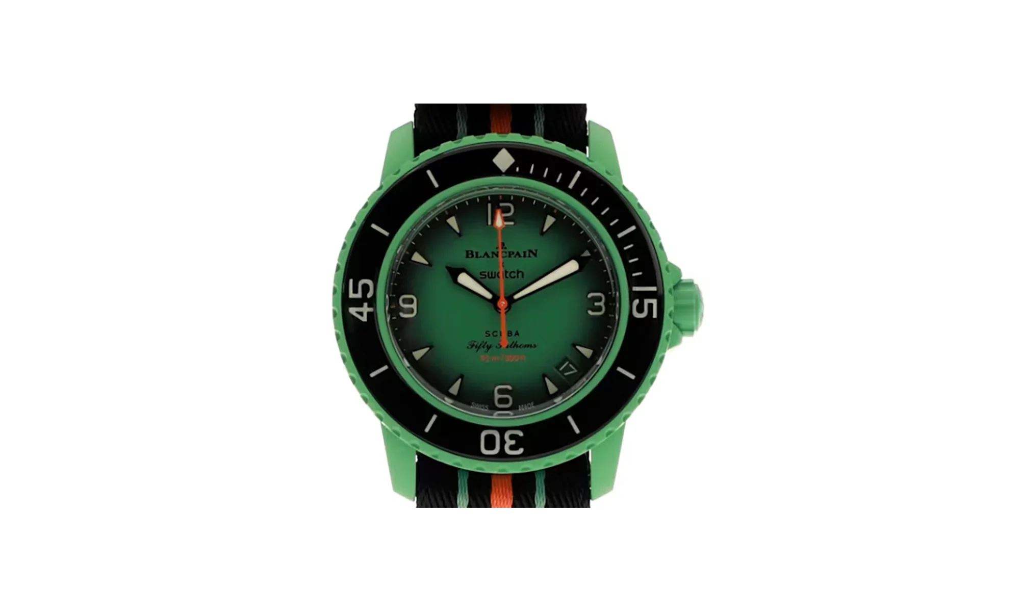 Blancpain x Swatch Scuba Fifty Fathoms "Indian Ocean" SO35I100 - Image 2