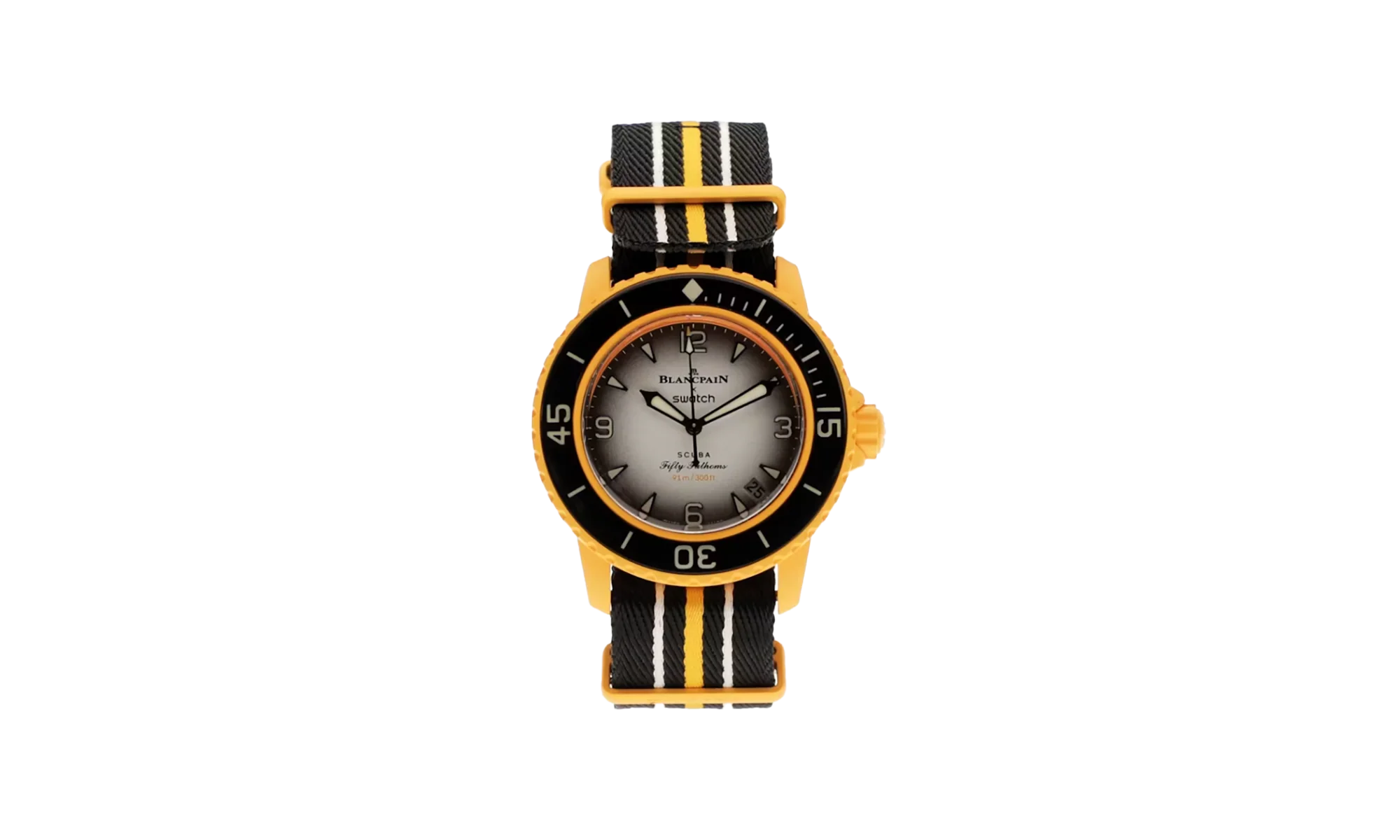 Blancpain x Swatch Scuba Fifty Fathoms "Pacific Ocean" SO35P100
