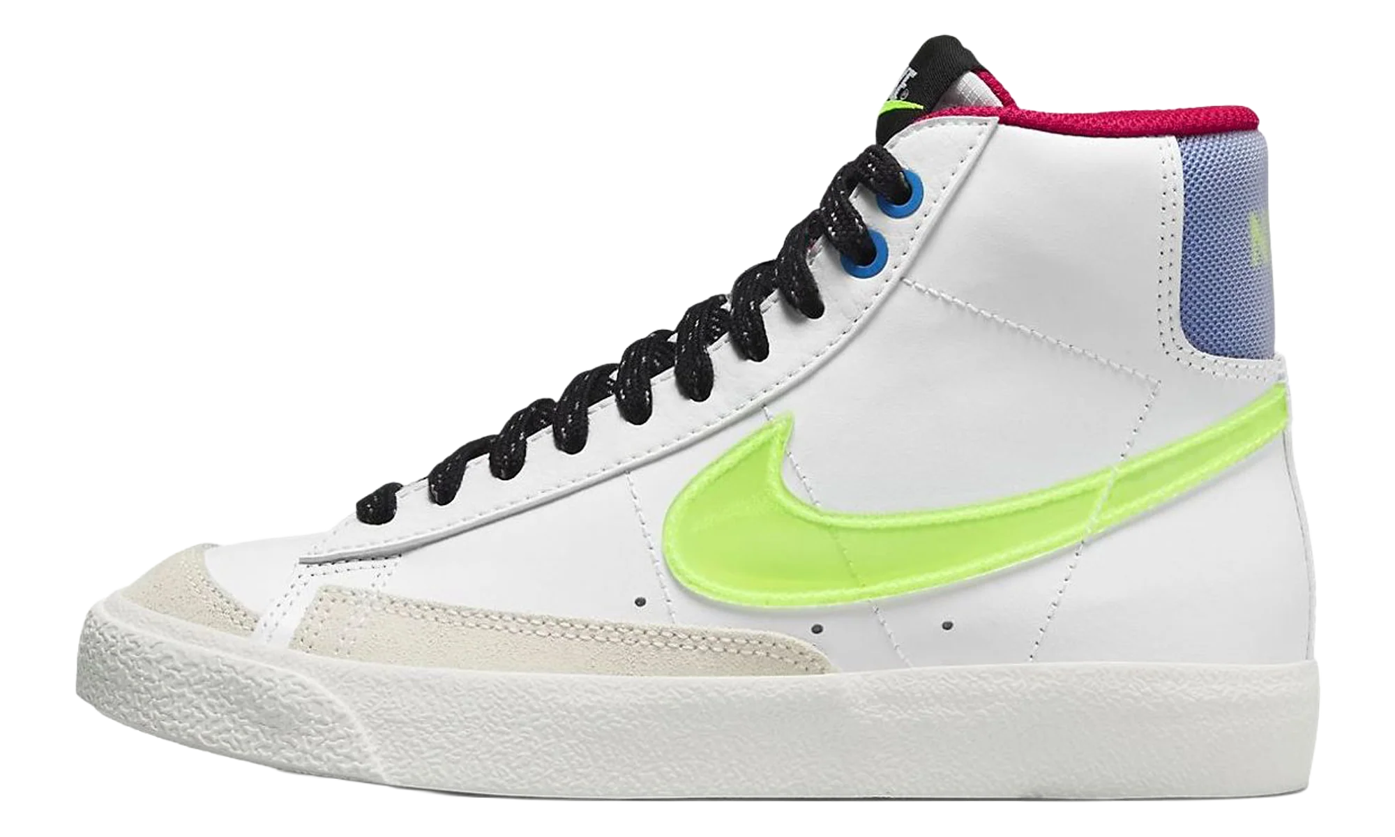 Blazer Mid '77 "WHITE/VOLT-HYPER ROYAL" DV2234 100