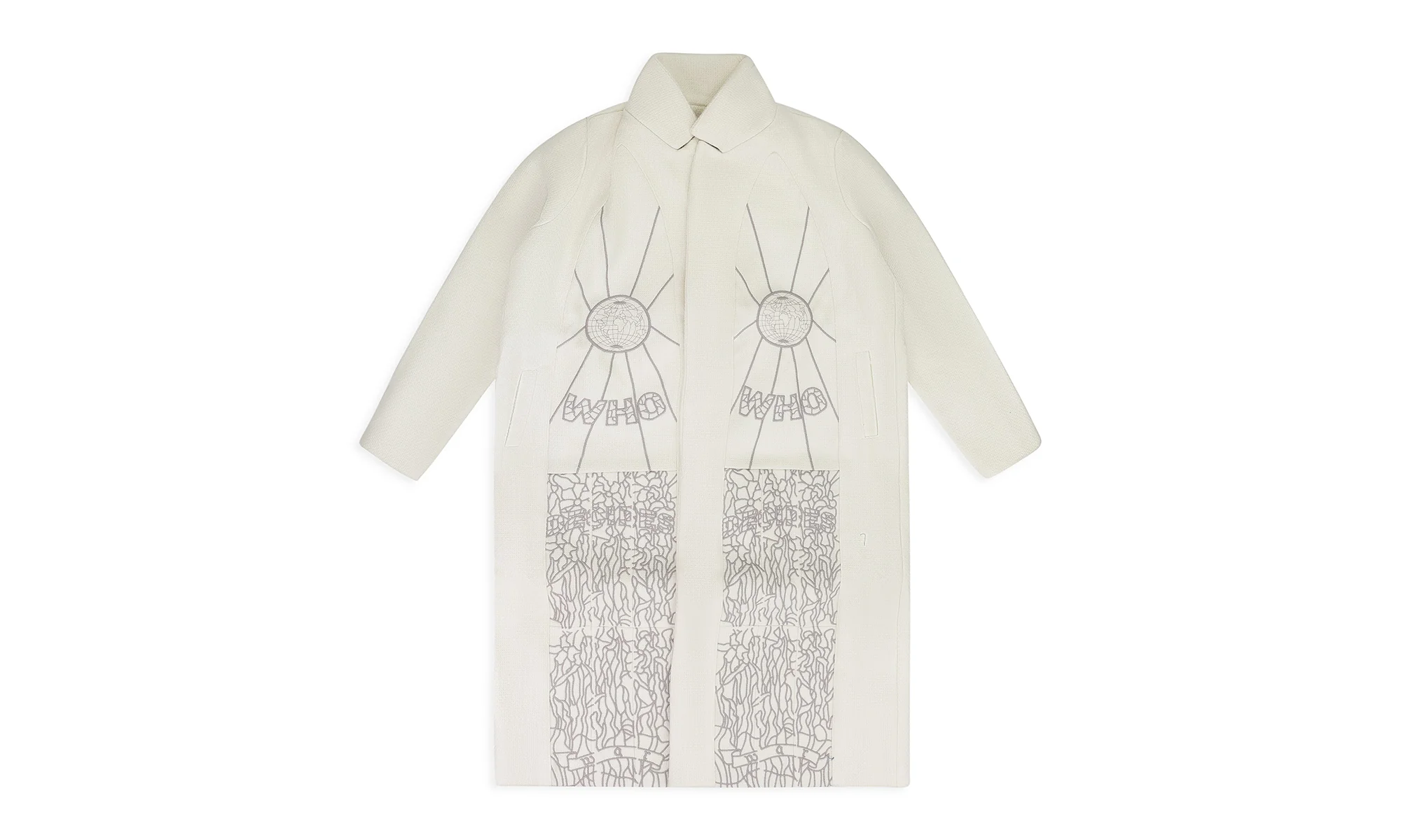 BLESSED TRENCH COAT "OFF-WHITE" 11300880018AW23