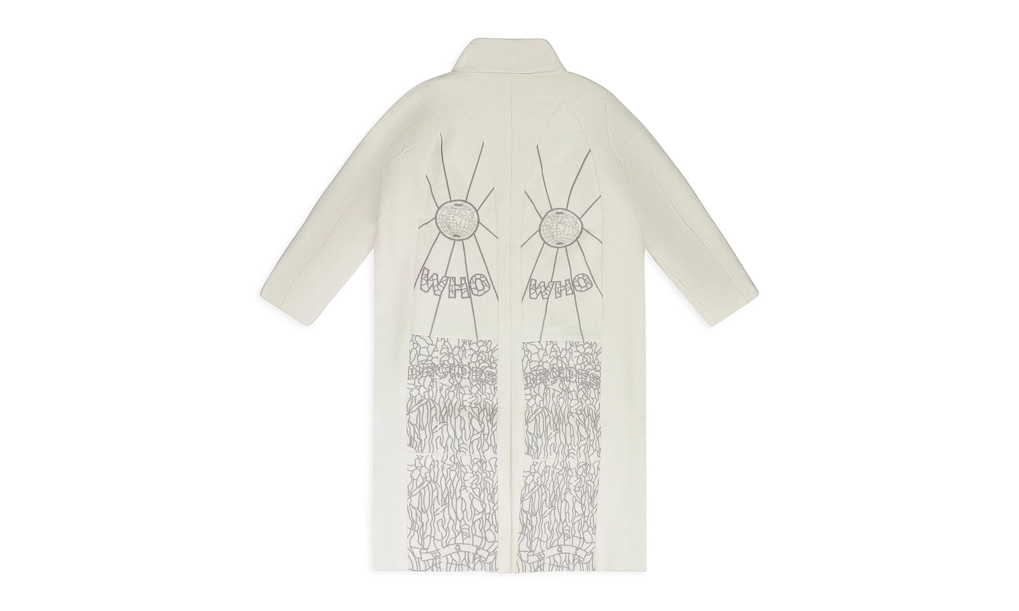 BLESSED TRENCH COAT "OFF-WHITE" 11300880018AW23 - Image 2