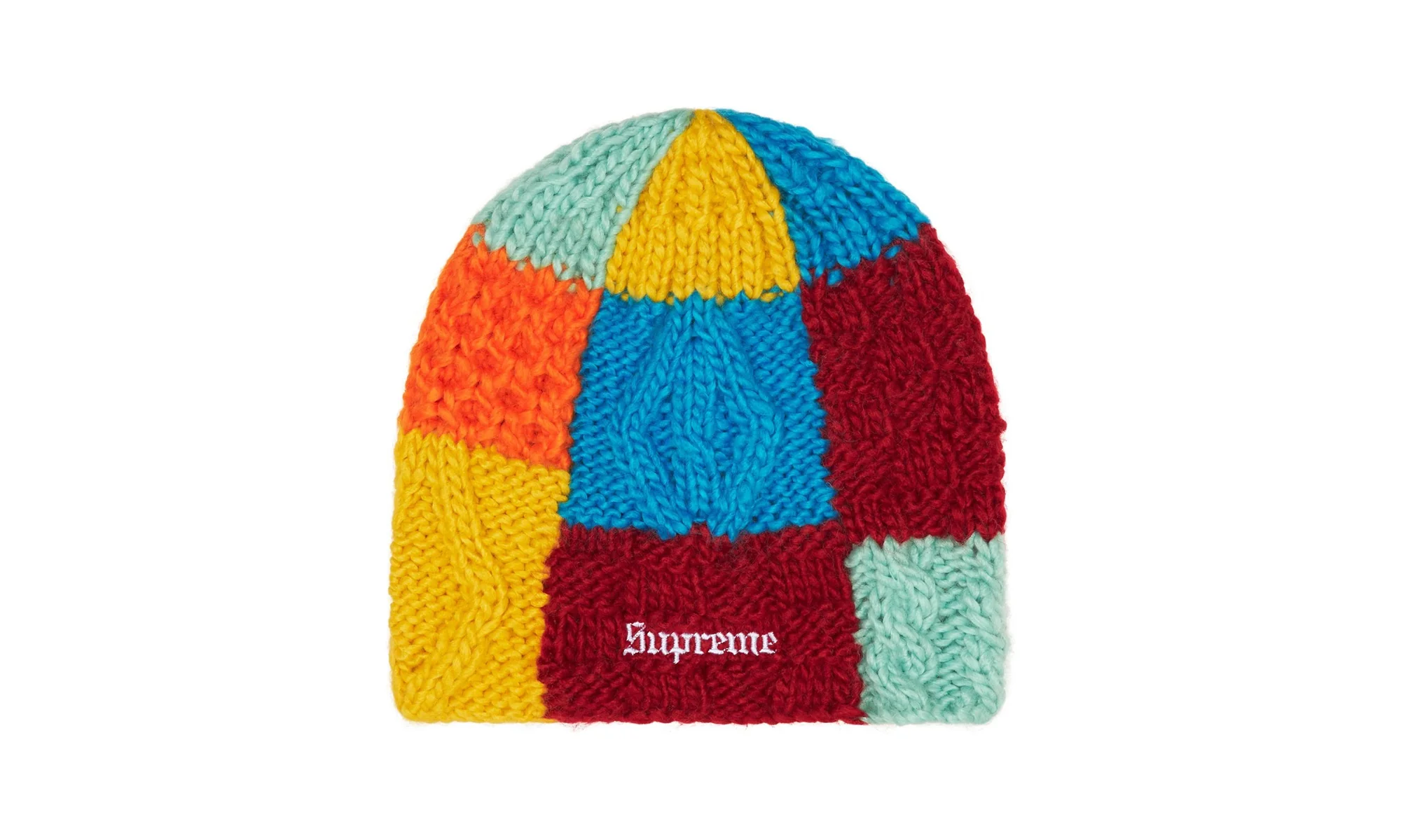 Block Knit Beanie "SS25 - Multi" SU26611
