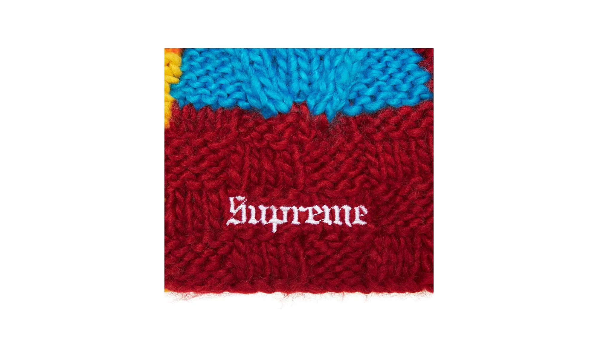 Block Knit Beanie "SS25 - Multi" SU26611 - Image 2