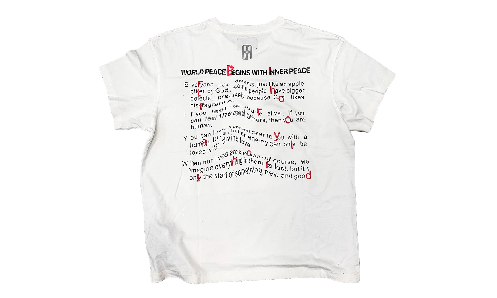 Block Rockin' Beats Vintage Tee "White" BC24FWTE11 WHITE - Image 2