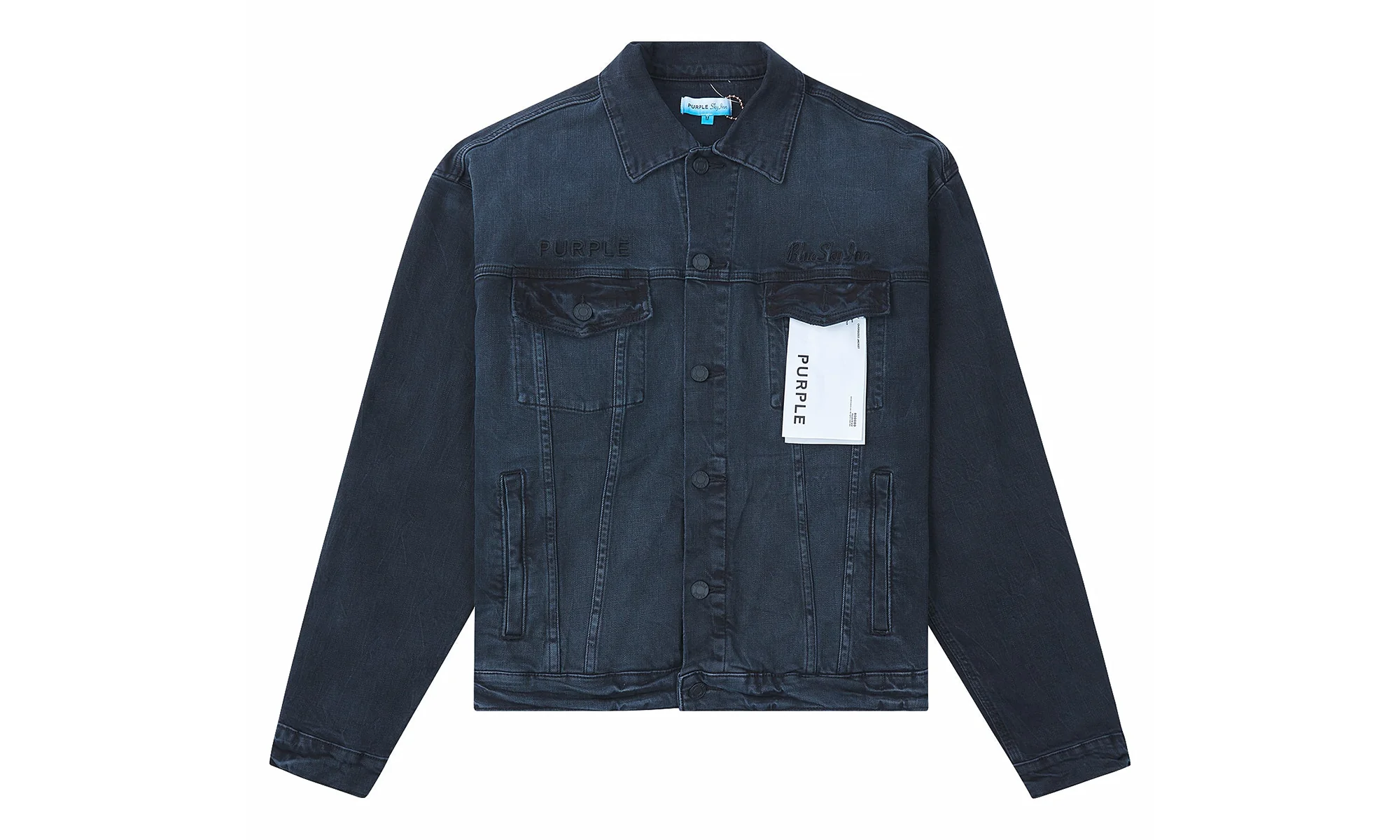 Blue Sky Denim Jacket "Orange" P027 PBCS824
