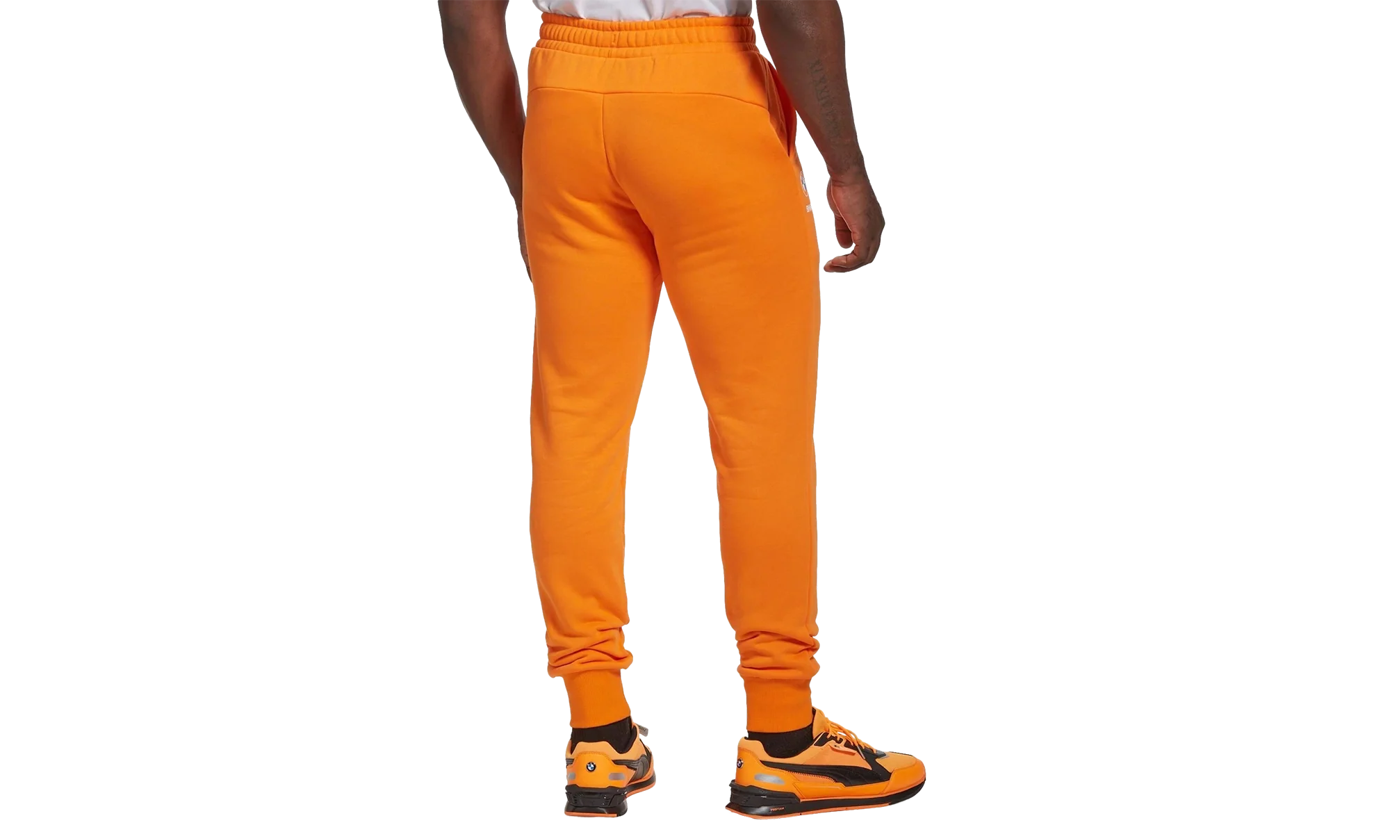 BMW Motorsport Essentials Sweatpants Fleece "Vibrant Orange" 532251 05 - Image 2
