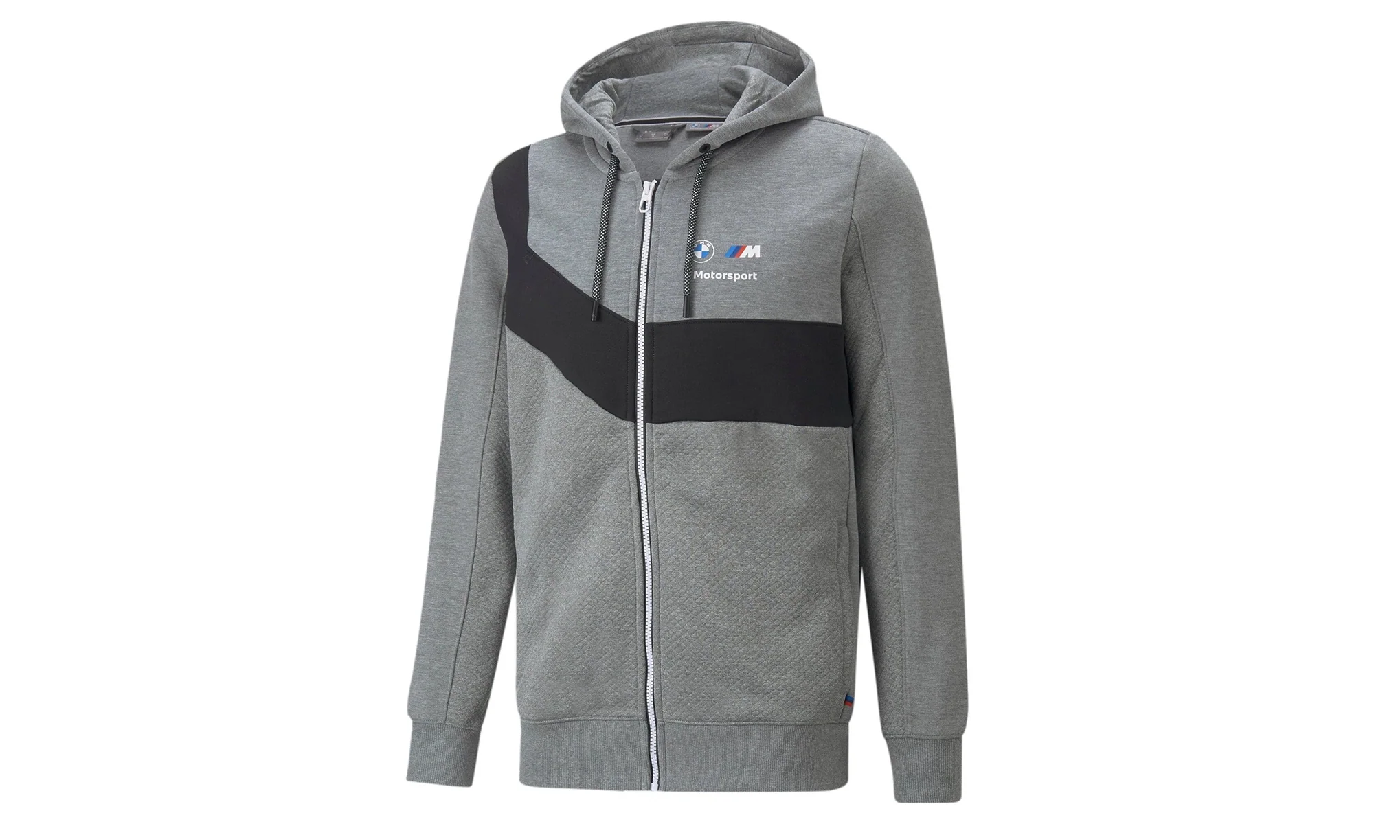 BMW Motorsport HDD SWEAT JACKET "Heather Grey" 535864 03