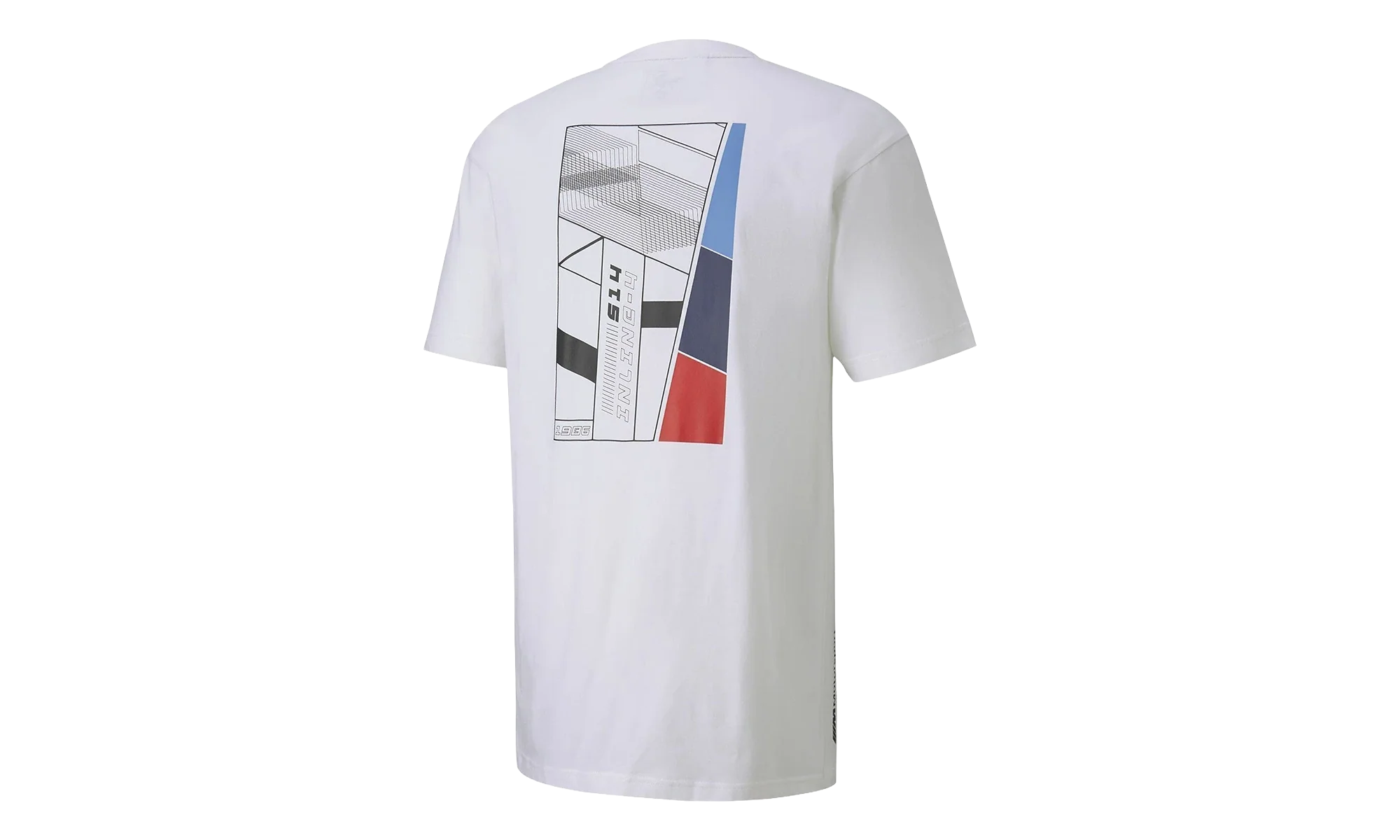 BMW Motorsport Life Graphic Tee "Puma White" 596091 02 - Image 2