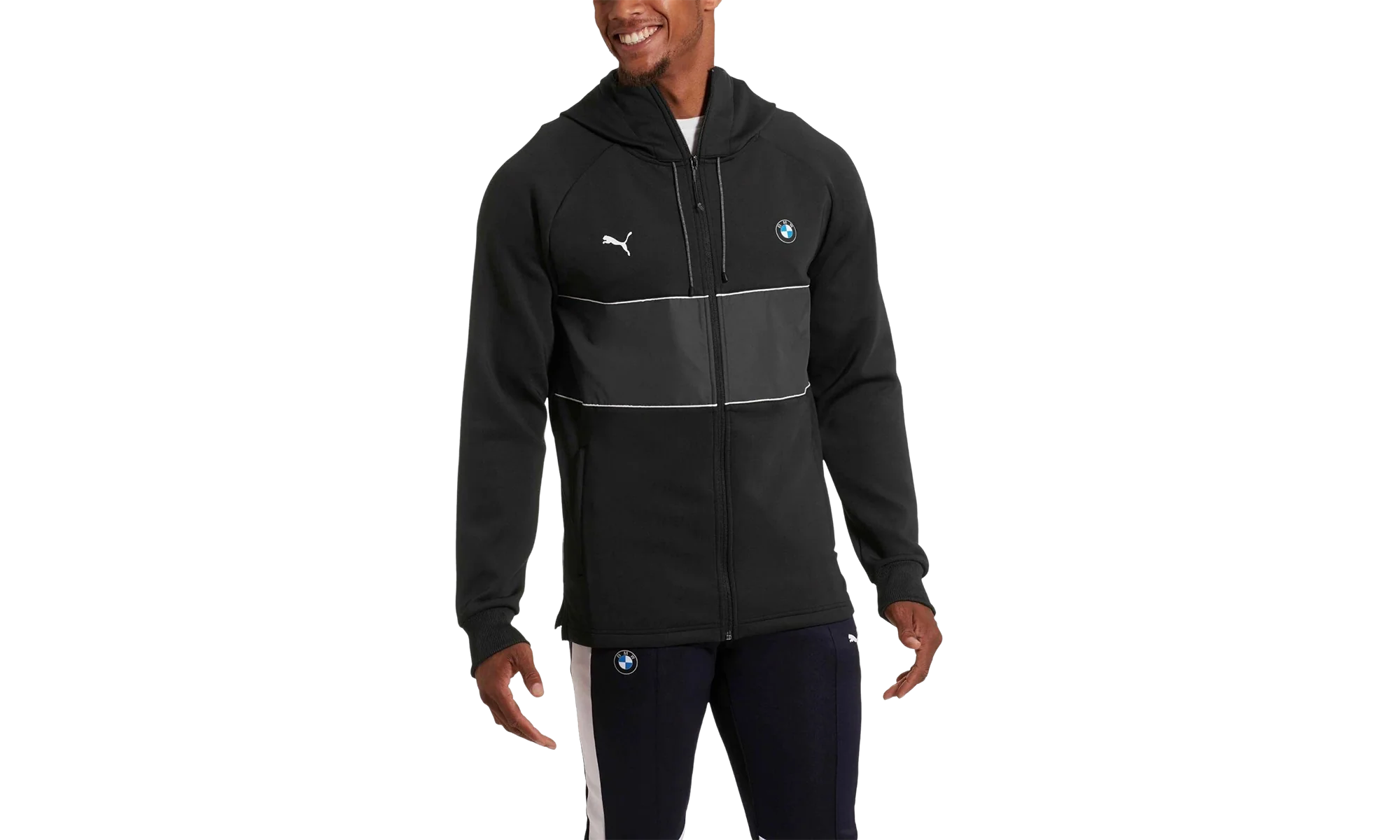 BMW Motorsport Life Sweat Jacket "Black" 577778 01