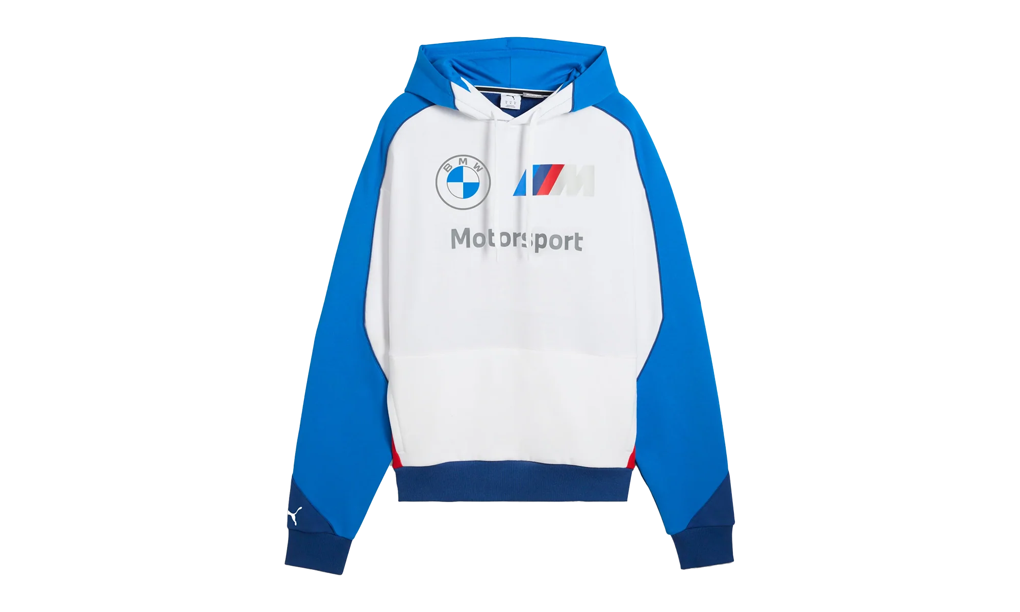 BMW MOTORSPORT LIFESTYLE HOODIE "White / Blue" 630532 04