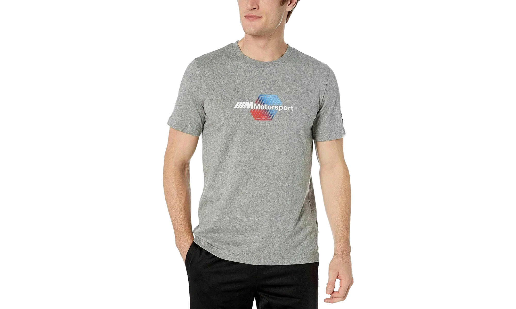 BMW Motorsport Logo Tee + "Gray" 595192 03