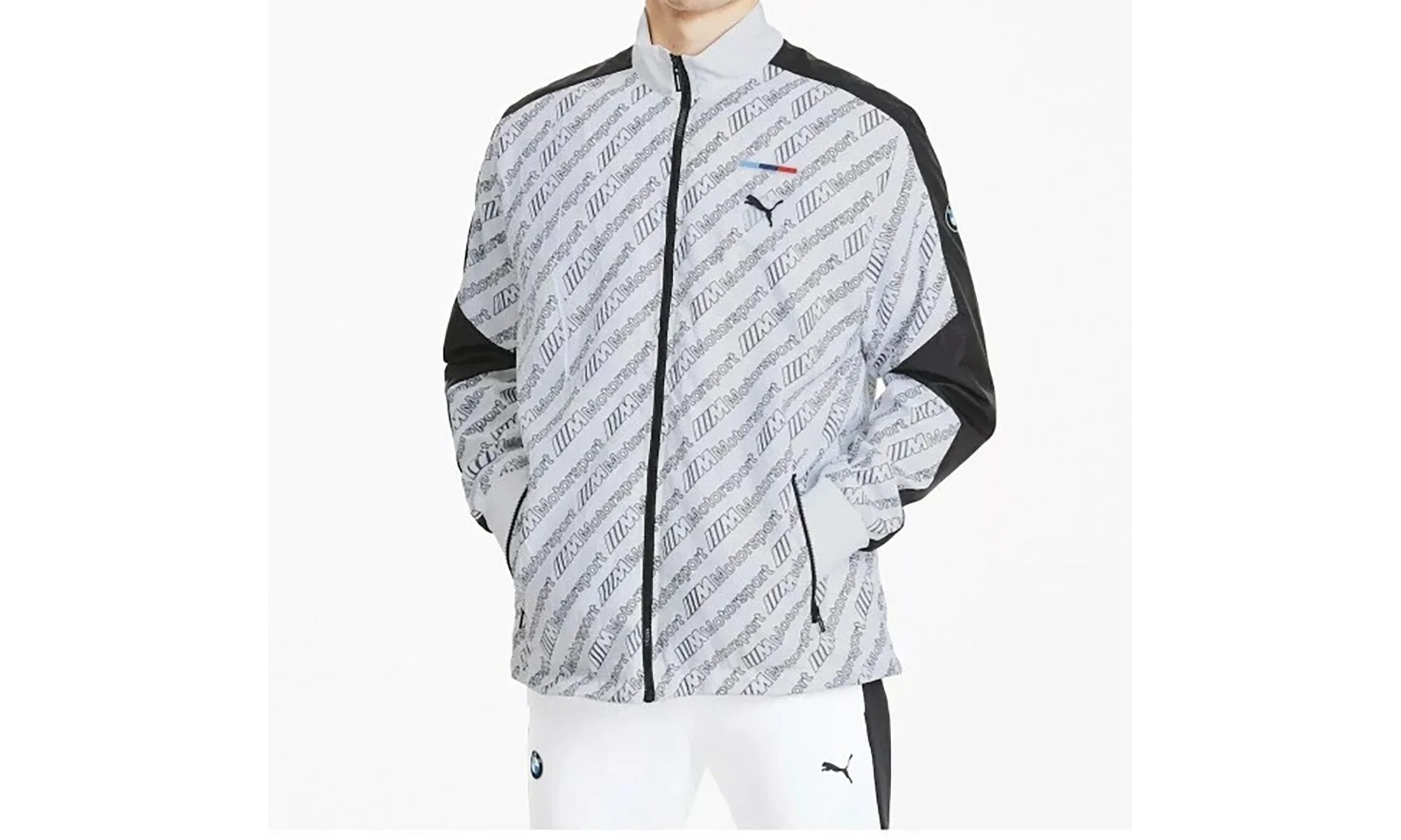 BMW MOTORSPORT STREET JACKET "Puma White" 596078 02