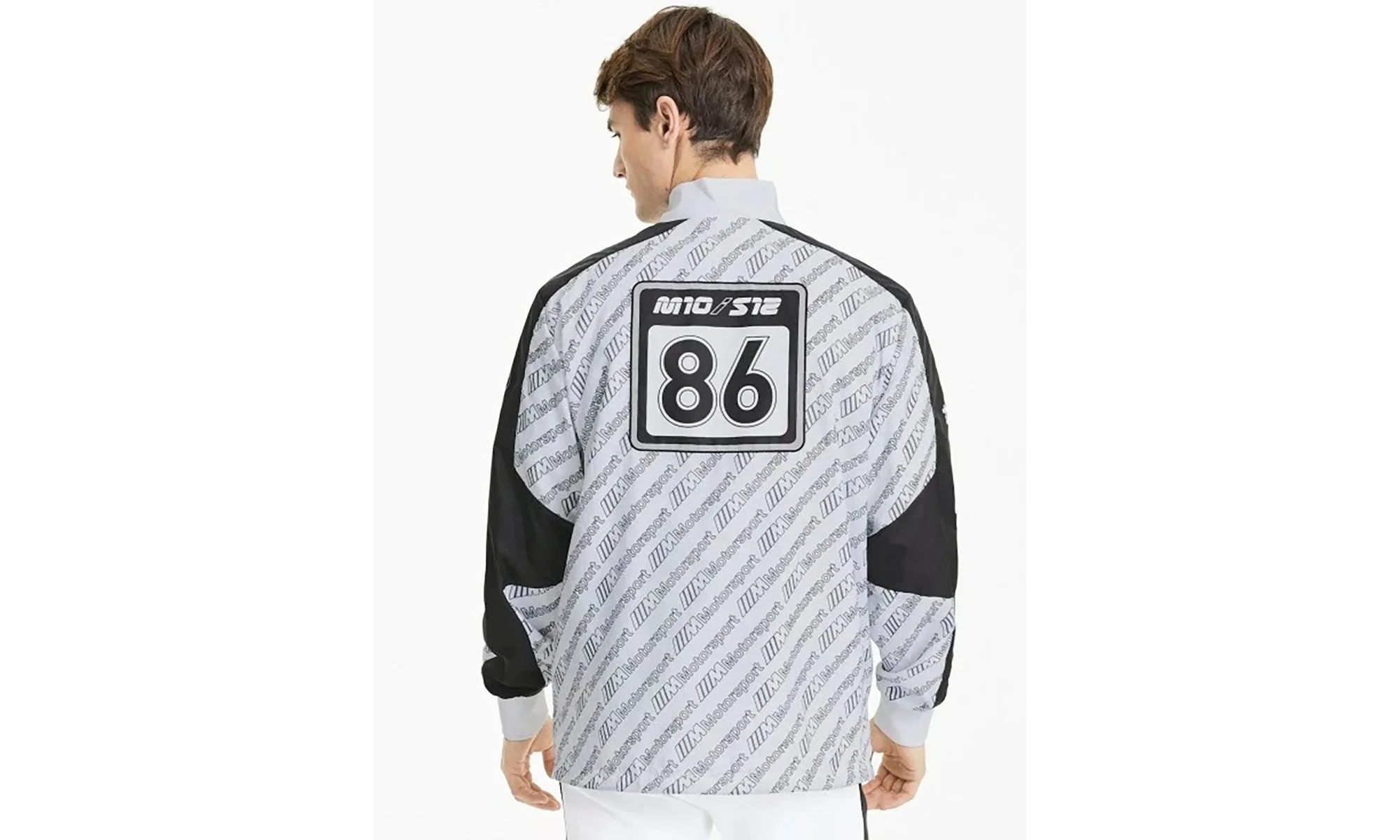 BMW MOTORSPORT STREET JACKET "Puma White" 596078 02 - Image 2