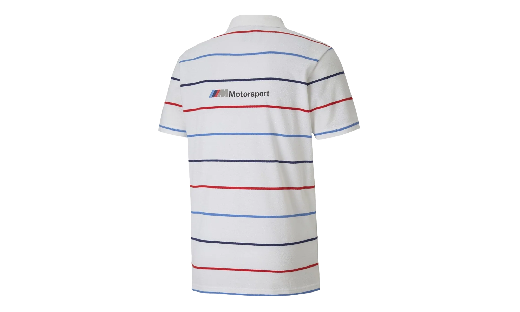 BMW Motorsport Striped Polo "White" 596100 02 - Image 2