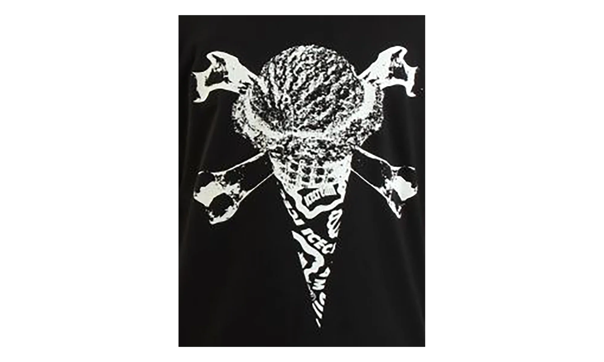 Bones Short Sleeve Tee "Black" 451 8202 Black - Image 2