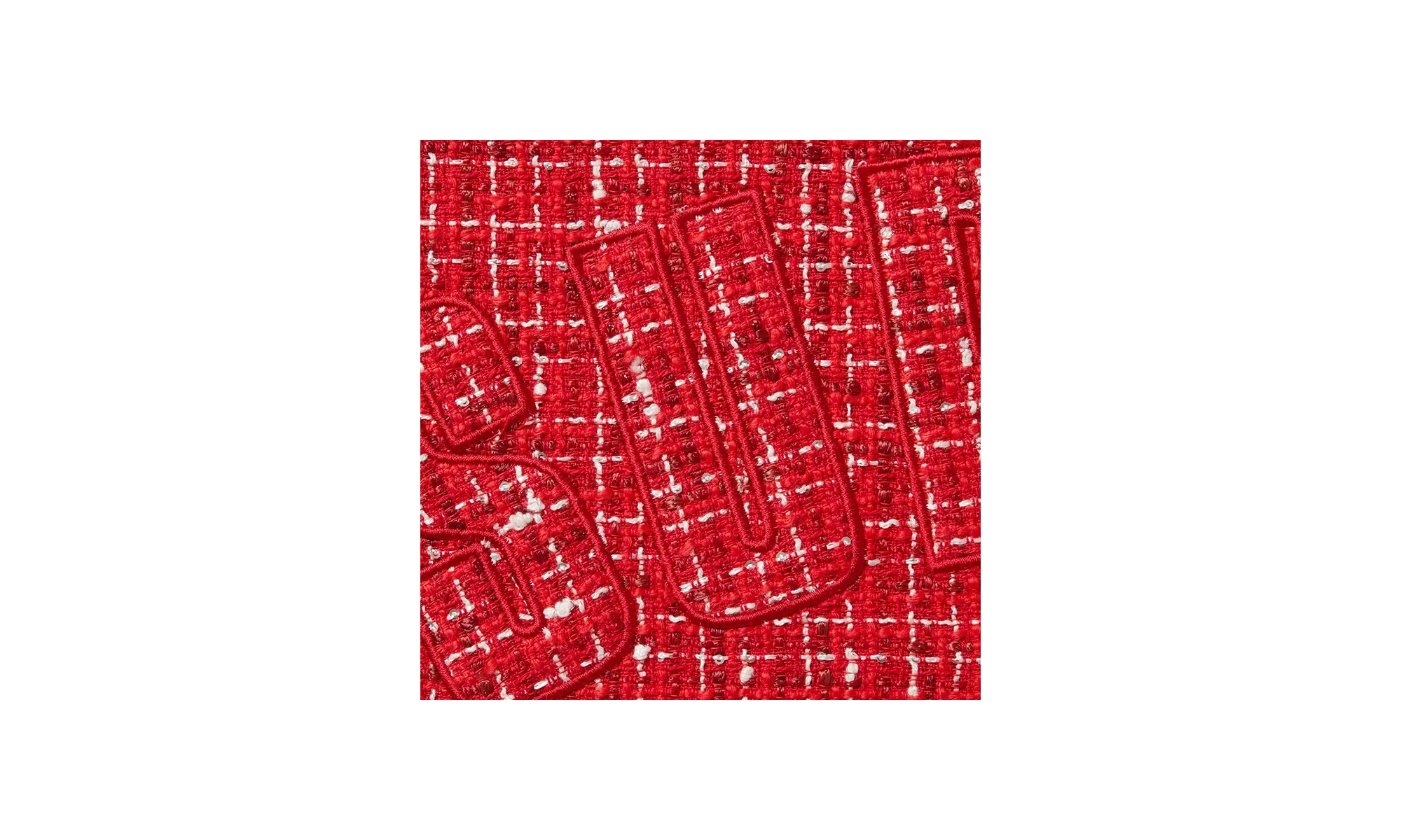 Boucle Baseball Jersey "FW25 - Red" SU26767 - Image 2