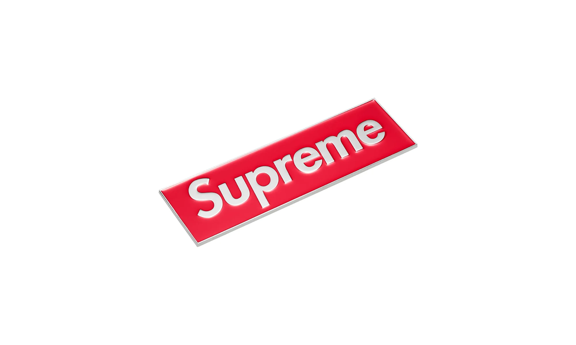Box Logo Car Emblem "Red" SU26726 - Image 2