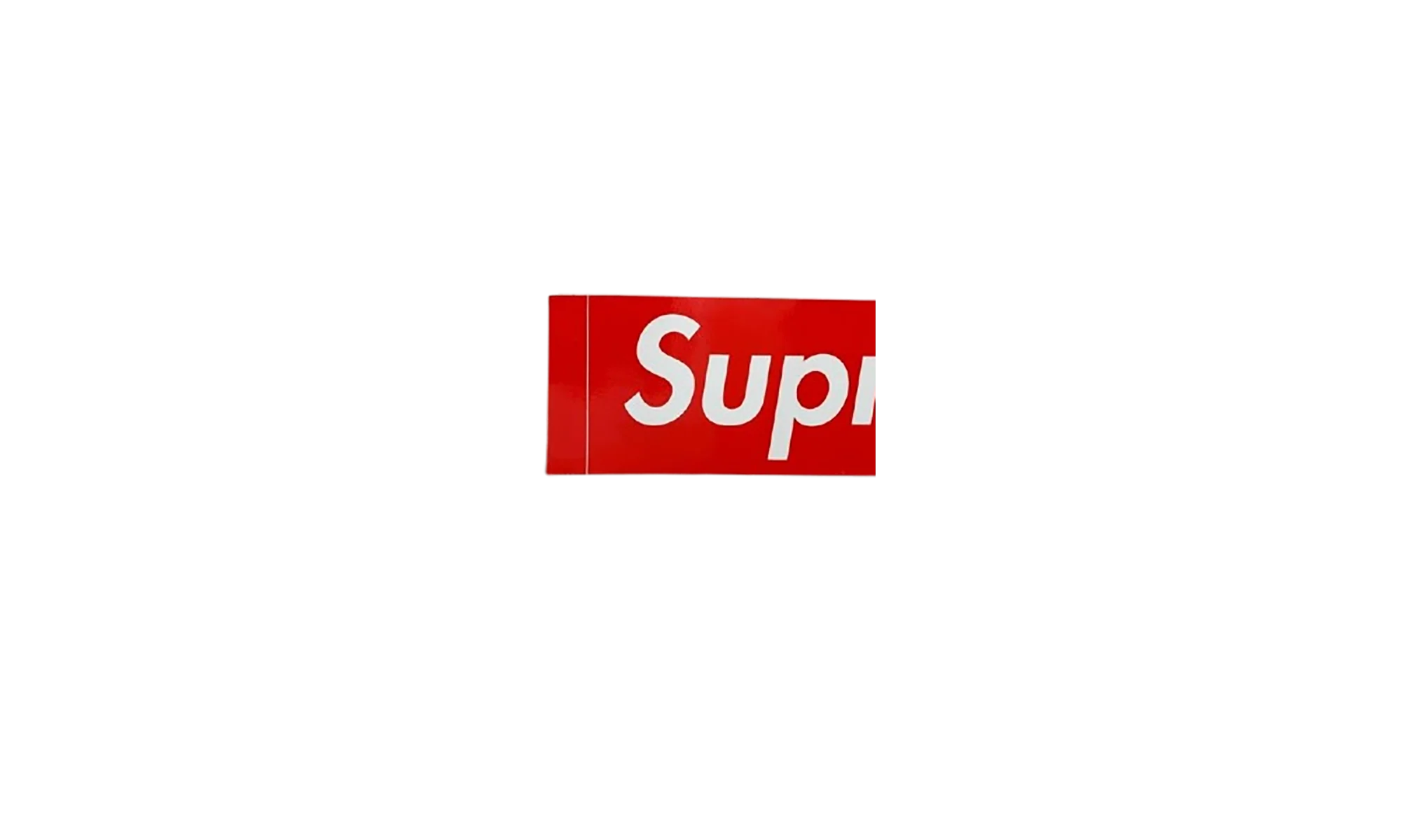 BOX LOGO STICKER "Red" SU26530 - Image 2