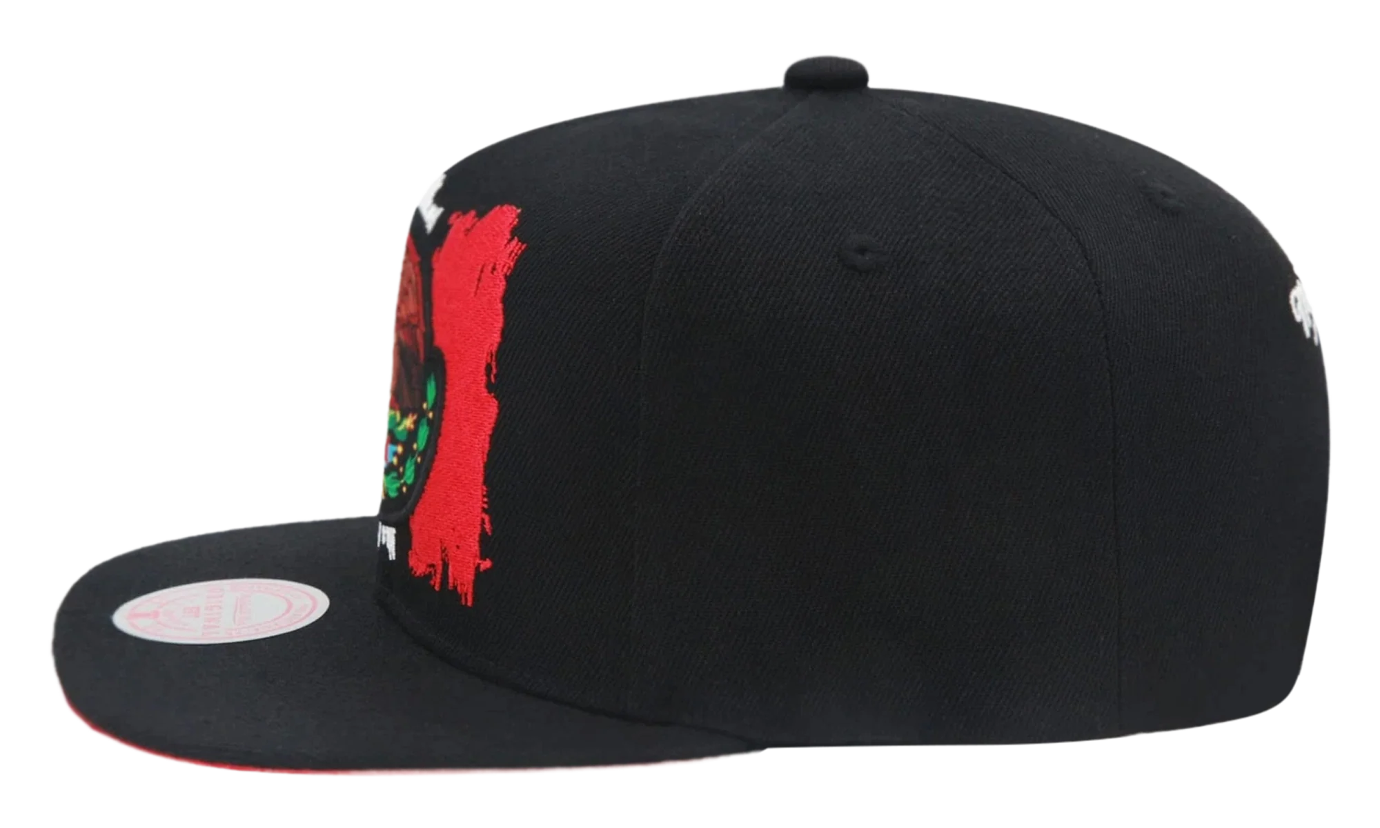 Branded Eagle Snapback Cap "Mexican Flag - Black" 6HSSTD17413 MNNBLCK - Image 2